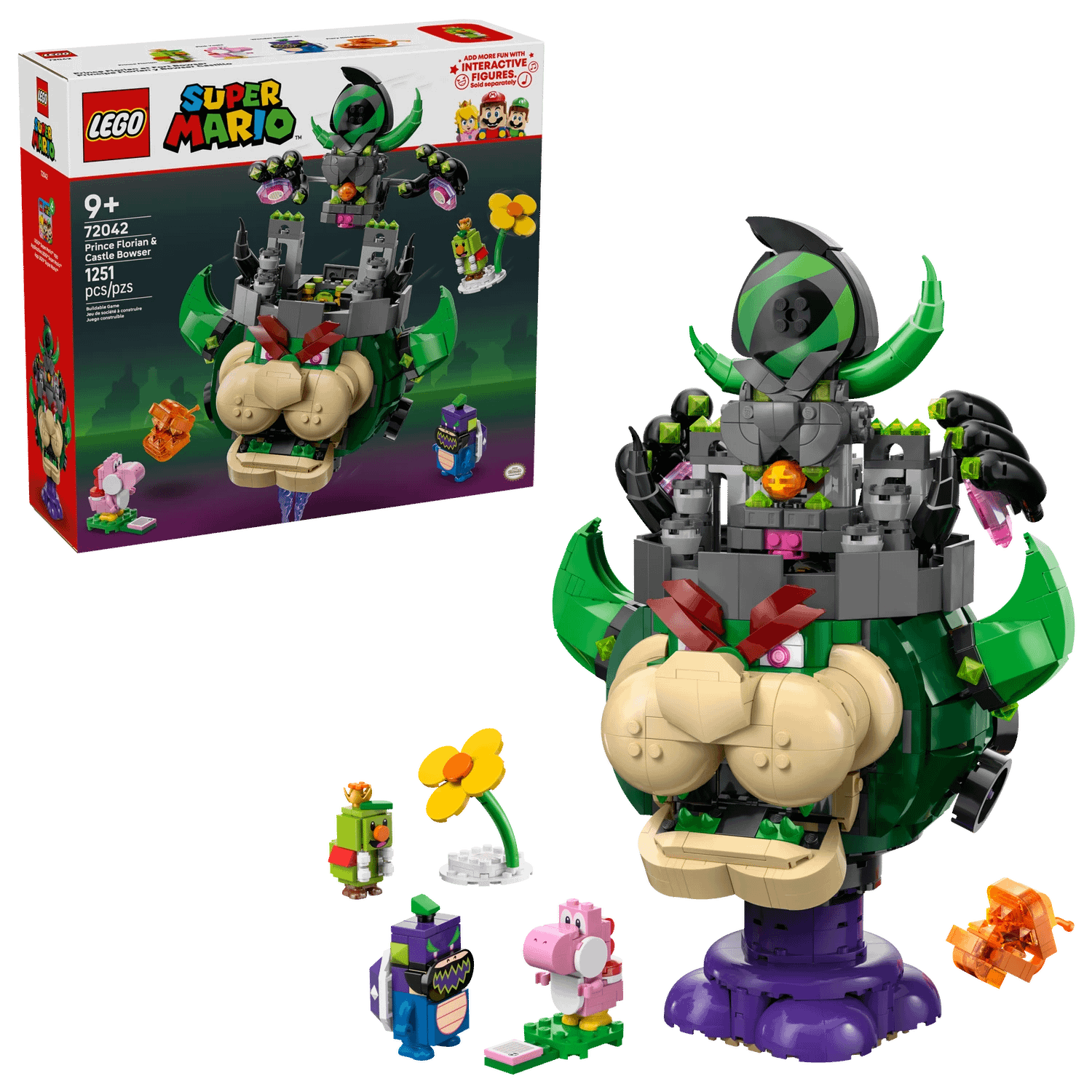 LEGO® 72042 Prince Florian & Castle Bowser - Super Mario™