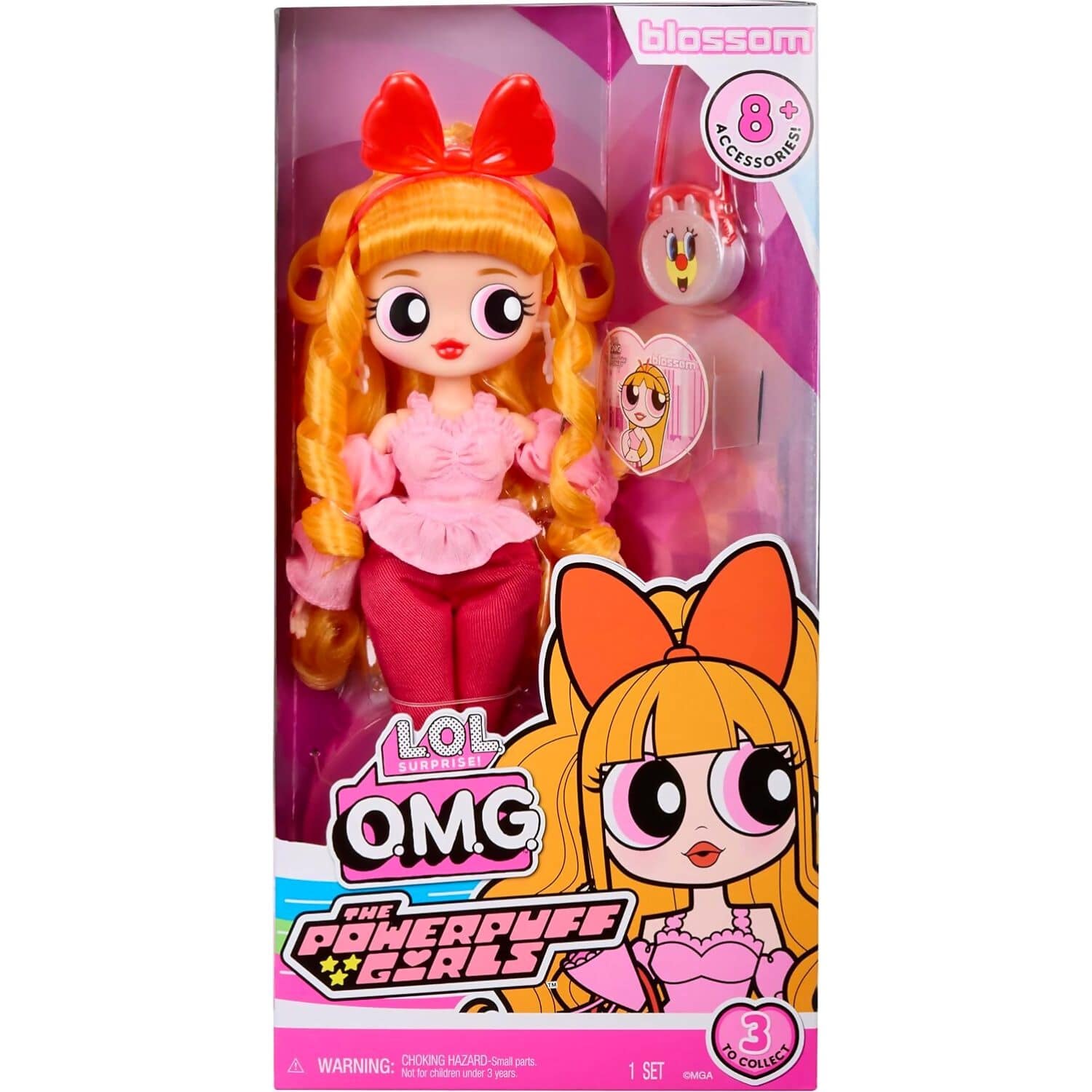 L.O.L. Surprise! - OMG The Powerpuff Girls Fashion Doll - Blossom