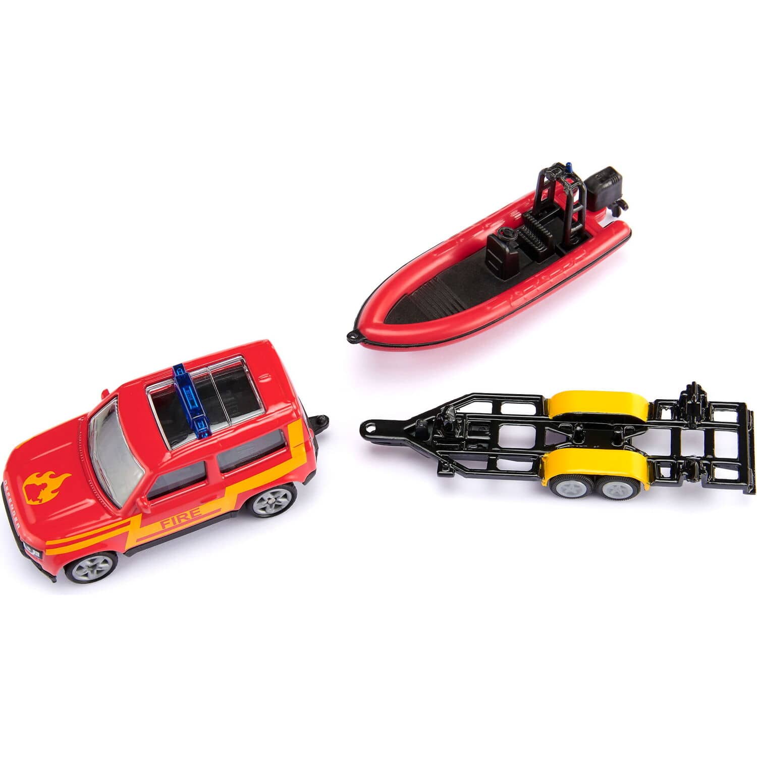 Siku - Land Rover Defender with Boat Die-Cast Vehicle