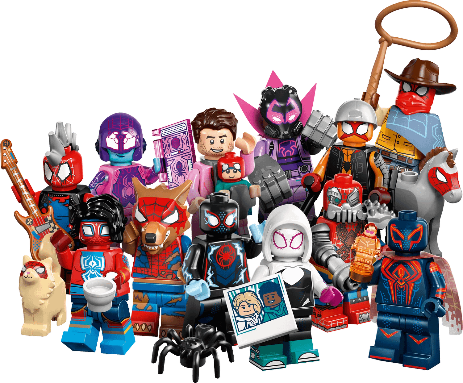 LEGO® 71050 Spider-Man: Across the Spider-Verse - Minifigures