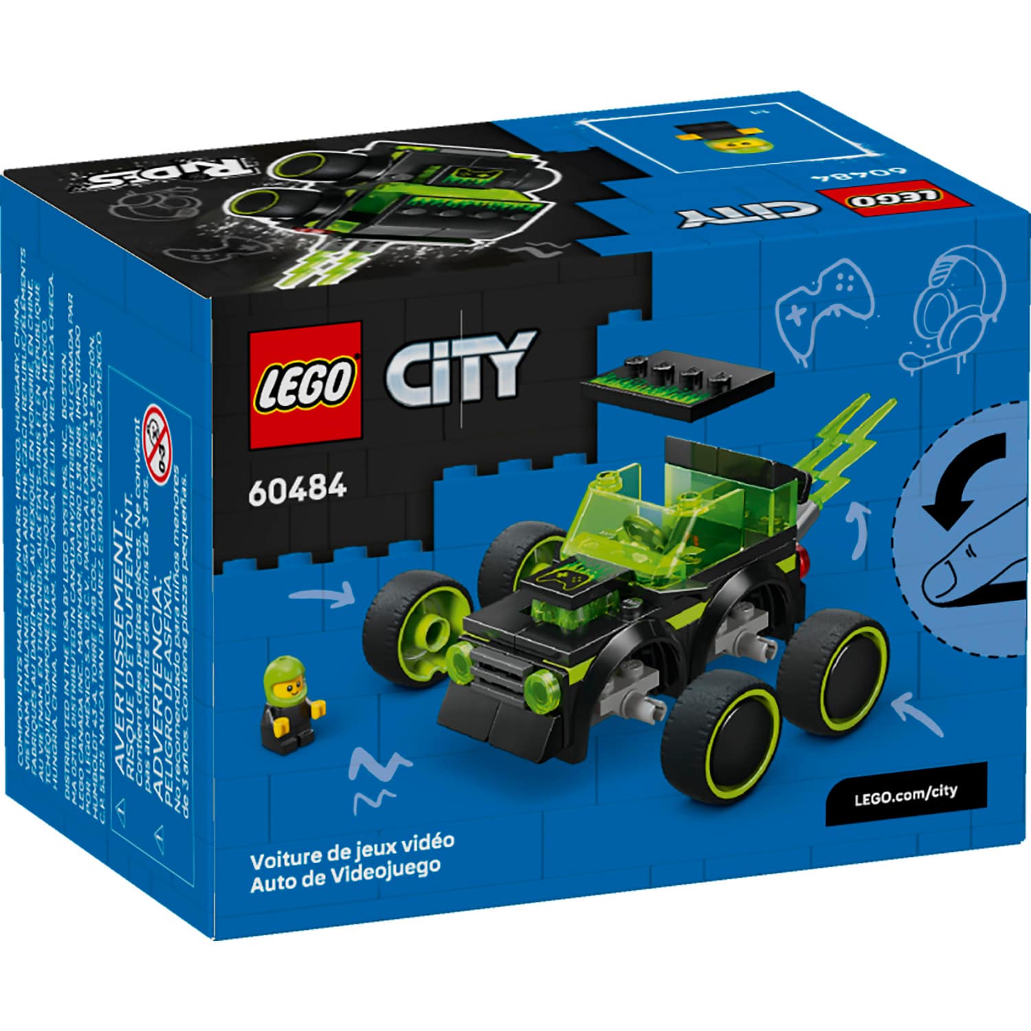 LEGO® 60484 - Rides - Gaming Race Car - City