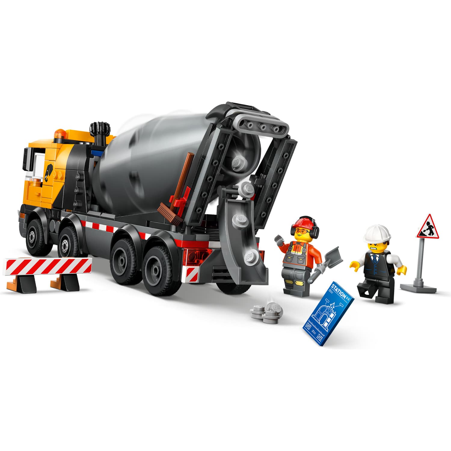 LEGO® 60478 Cement Mixer - City