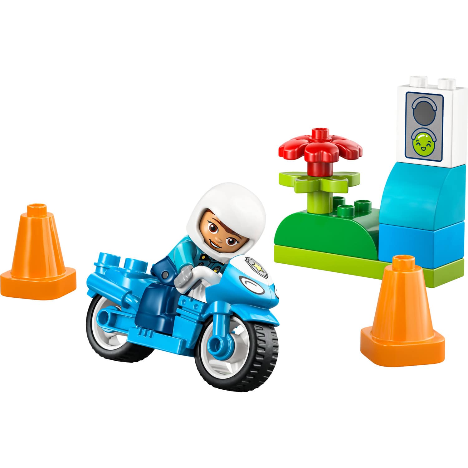 LEGO® 10471 Blue Police Motorcycle -  DUPLO®