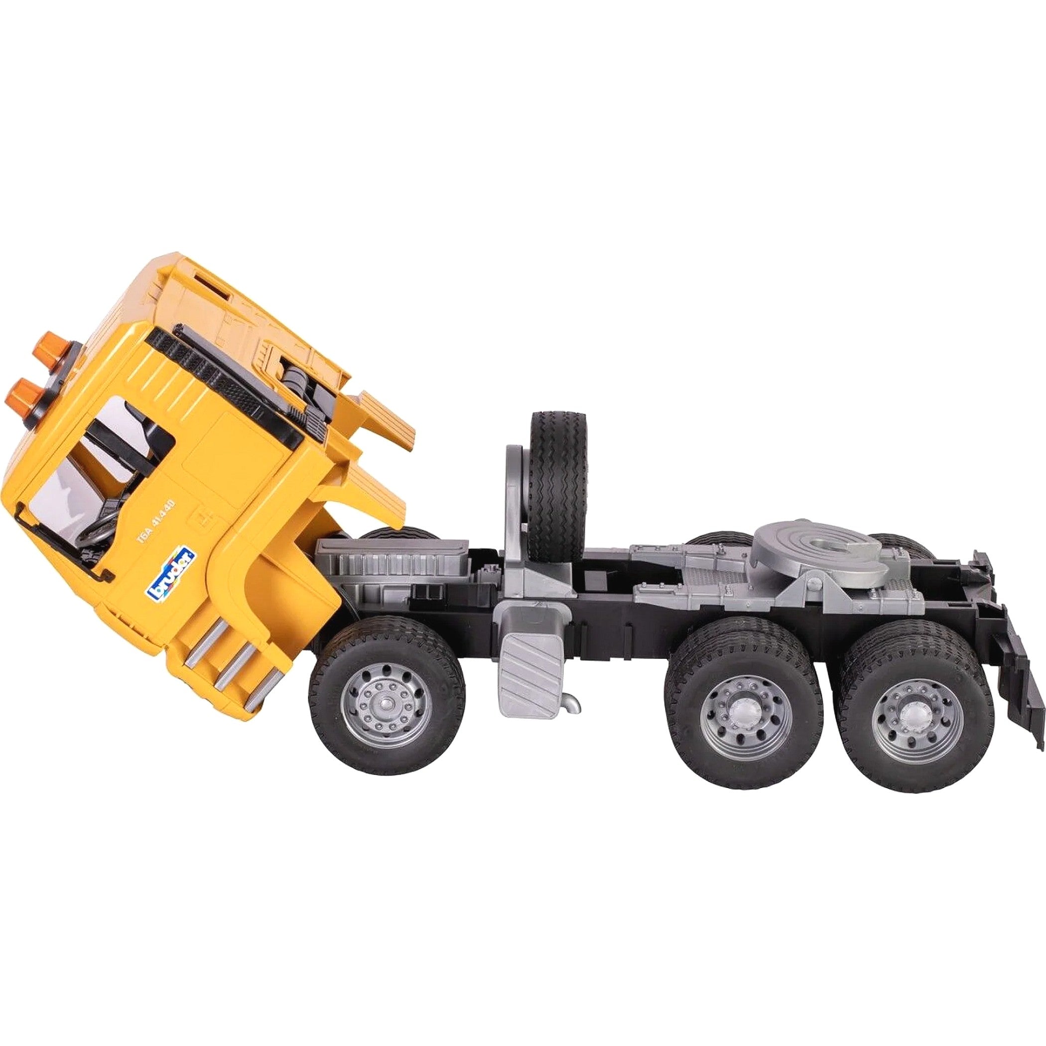 Bruder - MAN Commercial TGA Low Loader Truck with JCB Midi CX Backhoe Loader Scale 1:16