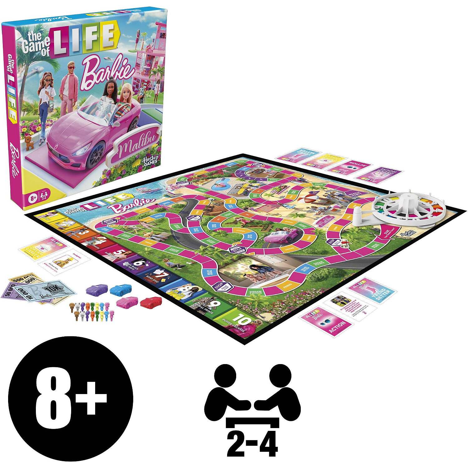 Hasbro Games - The Game of LIFE - Barbie