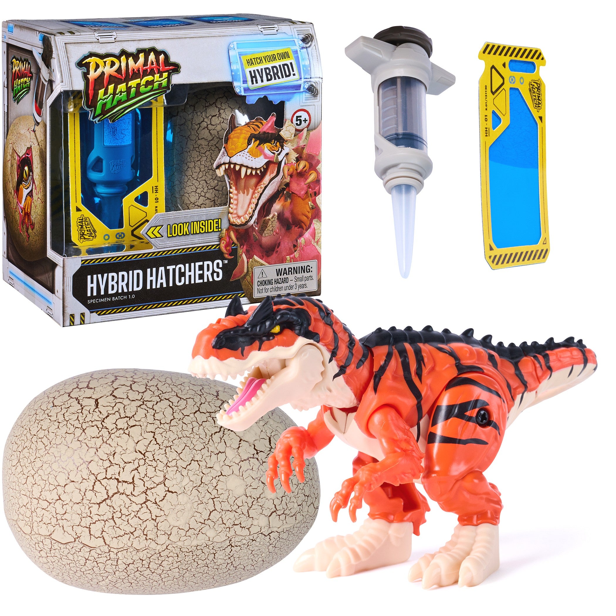 Primal Hatch - Hybrid Hatchers Specimens Batch 1.0 Mystery Dino Creature - Spin Master