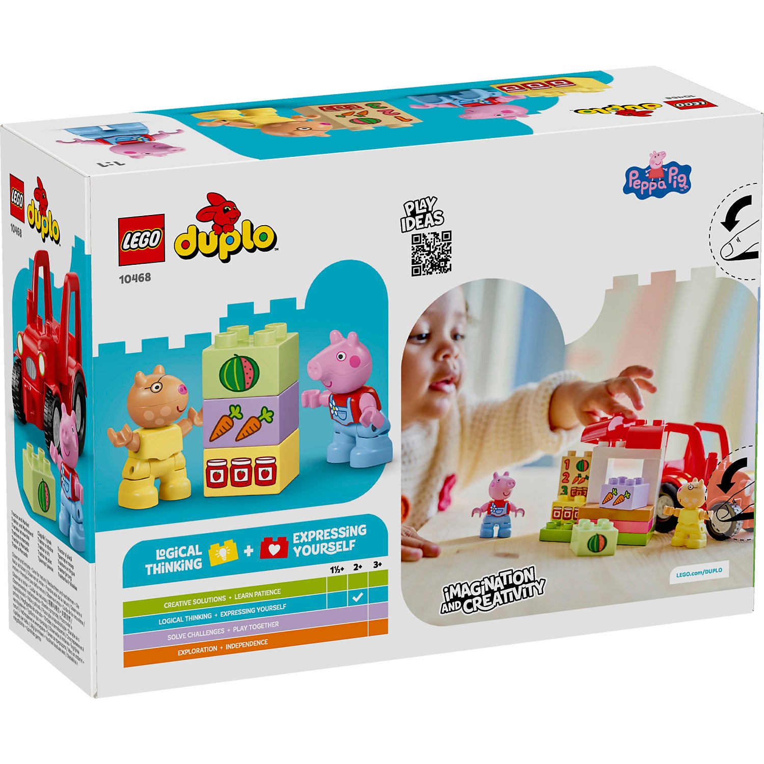 LEGO® 10468 Peppa Pig Tractor and Market -  DUPLO®