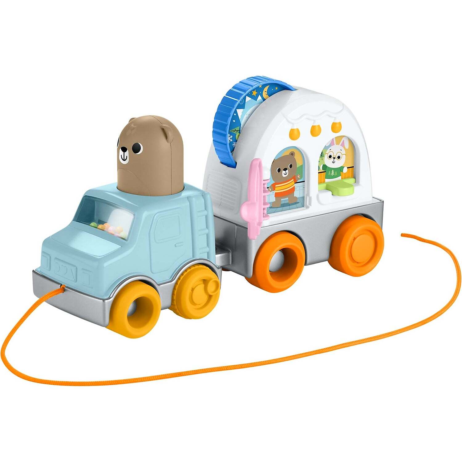Fisher-Price - Friendship Forest Pull-Along Camper Playset - Mattel