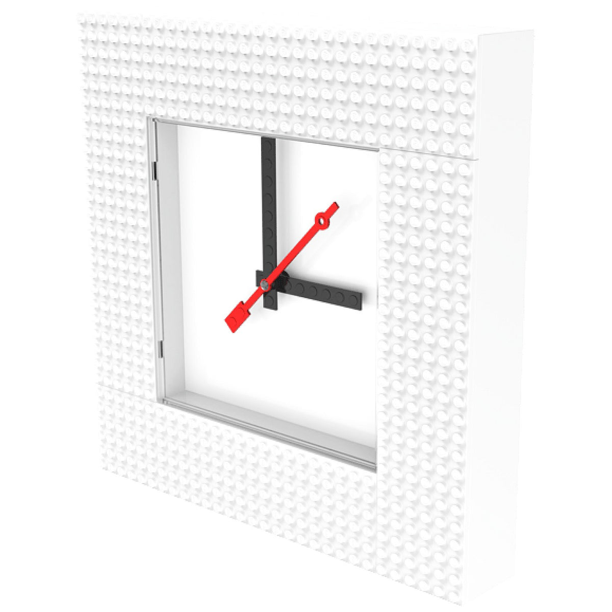 LEGO - Wall Clock White (My Own Creation)