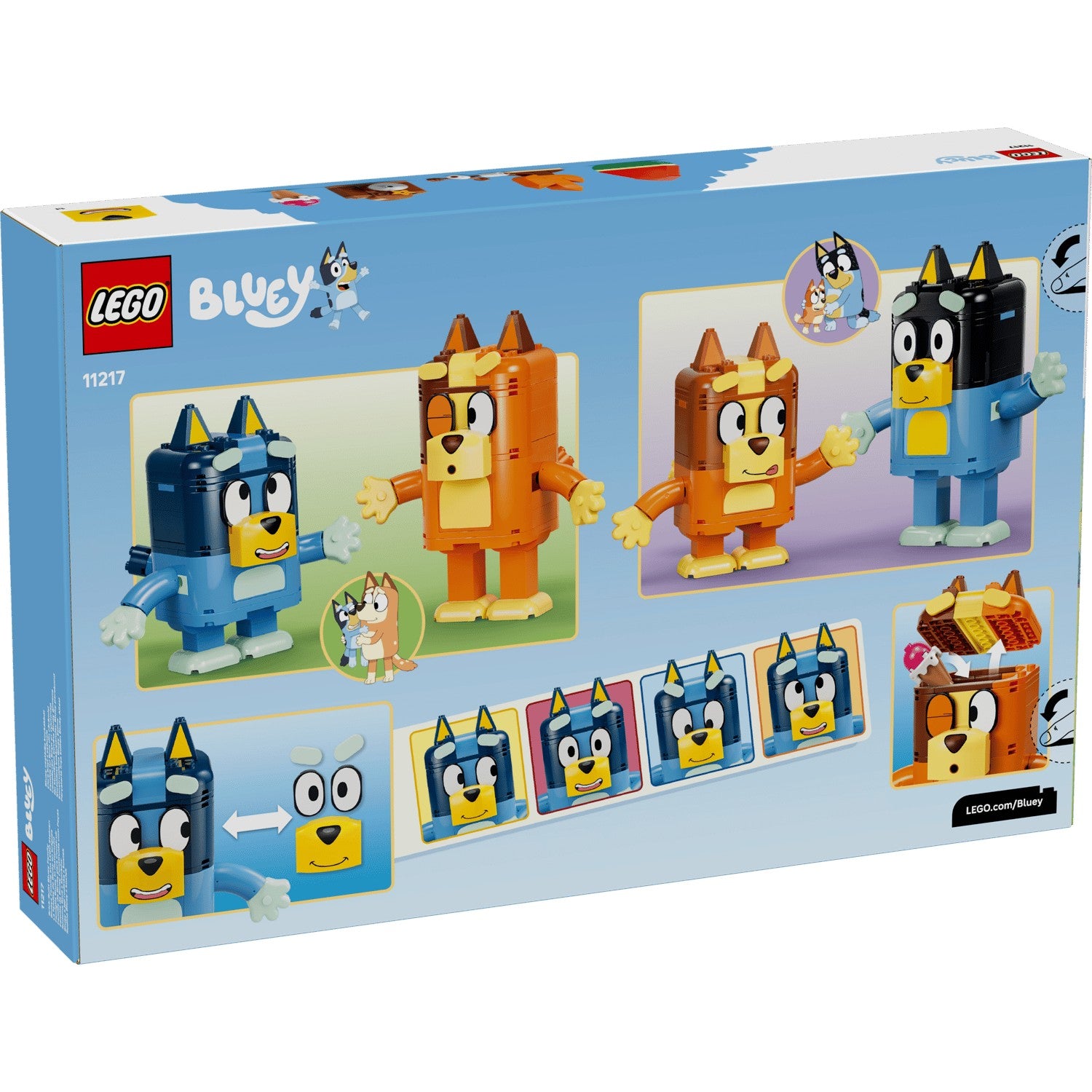 LEGO® 11217 Brick-Built Bluey Family - Bluey