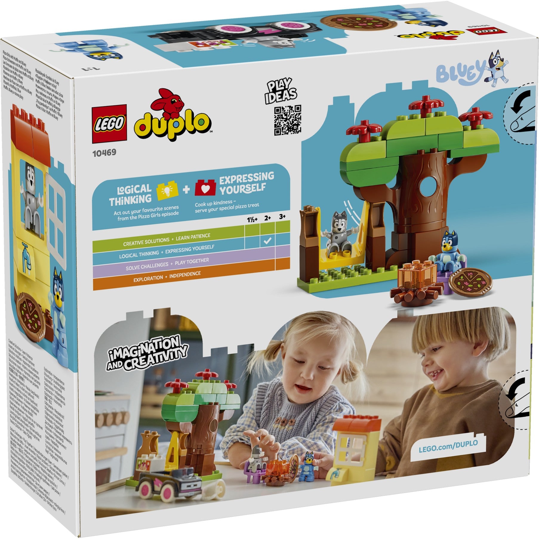 LEGO® 10469 Pizza Girls with Muffin and Bluey -  DUPLO®