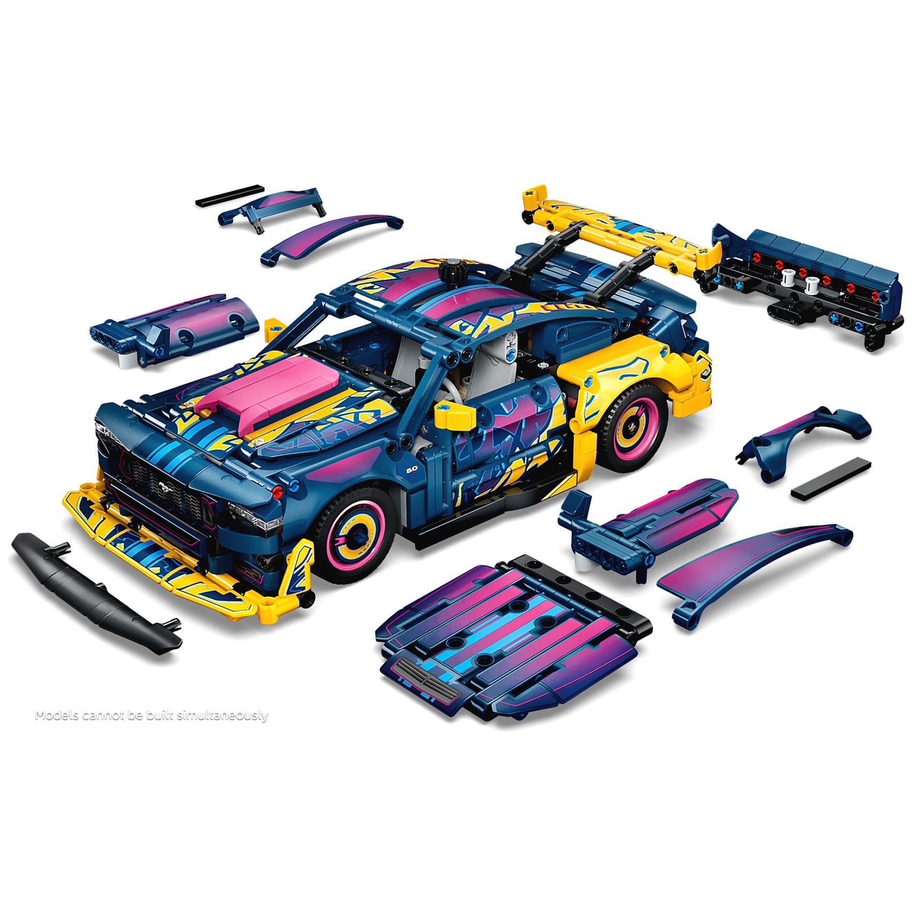 LEGO® 42236 Custom Garage Ford Mustang GT Car - Technic