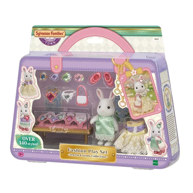 Sylvanian Families - Town Fashion  Playset  Jewels & Gems Collections Animal Doll Playset