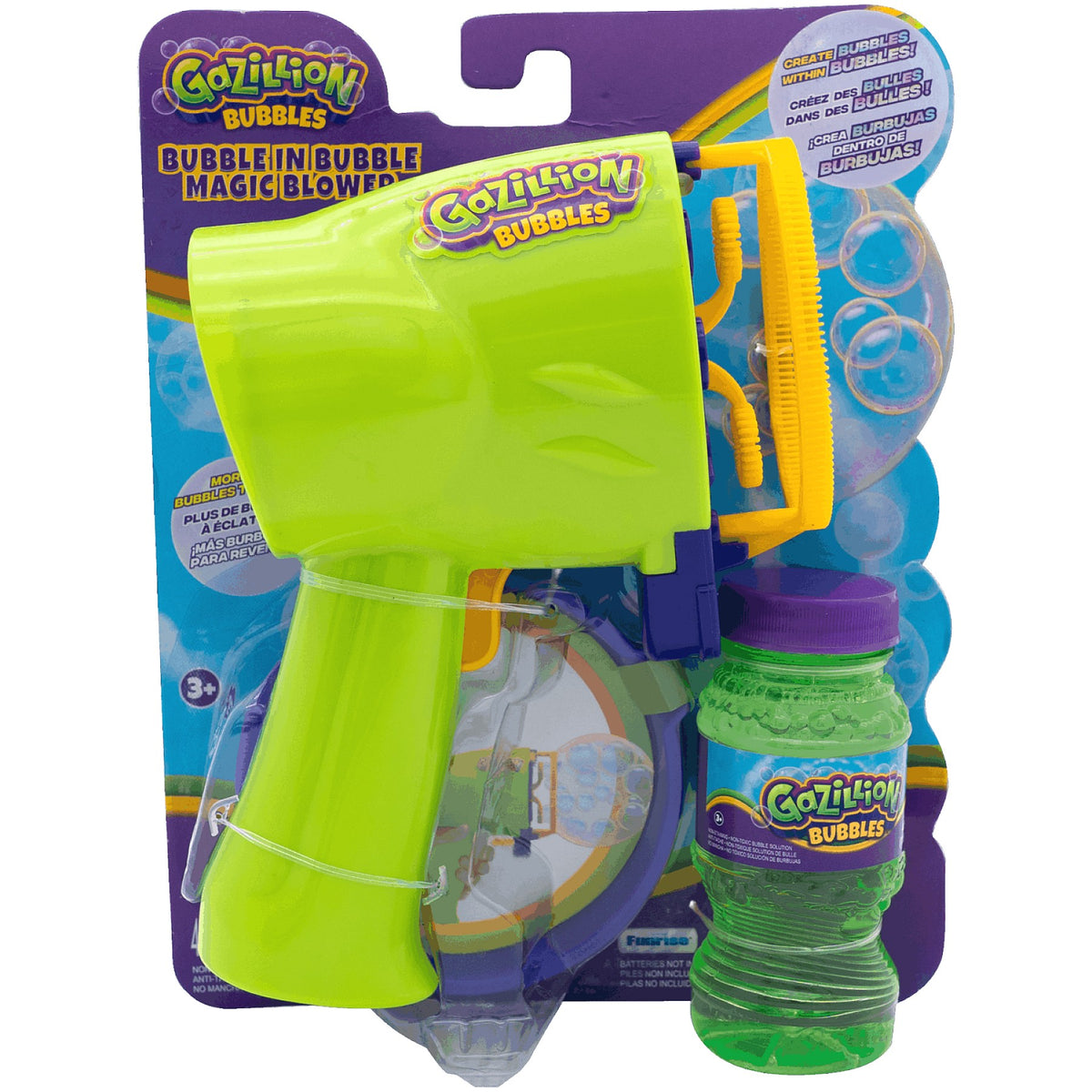 Gazillion Bubbles - Bubble In Bubble Magic Blower