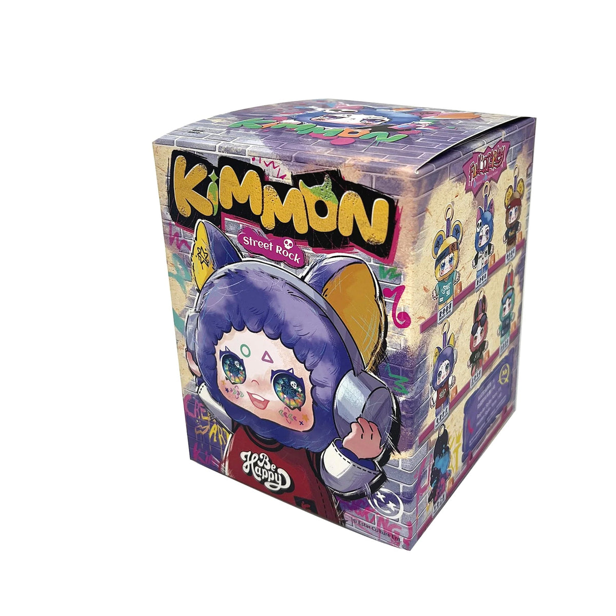 Kimmon - Street Rock Series Mystery Collectible Plush Figure Blind Box