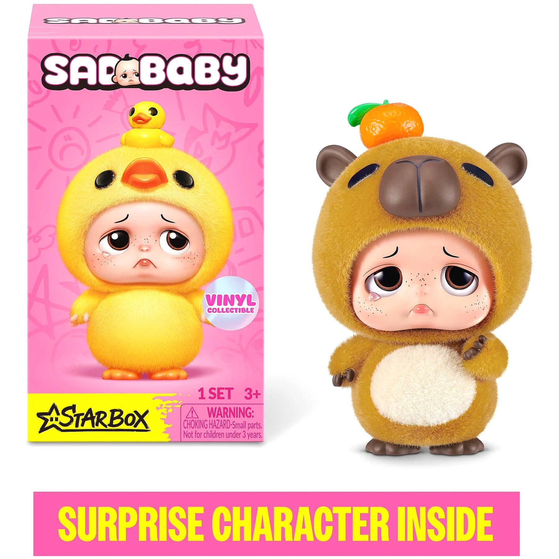 STARBOX - Sad Baby Animals Vinyl Collectibles Series 1 Box Blind Box
