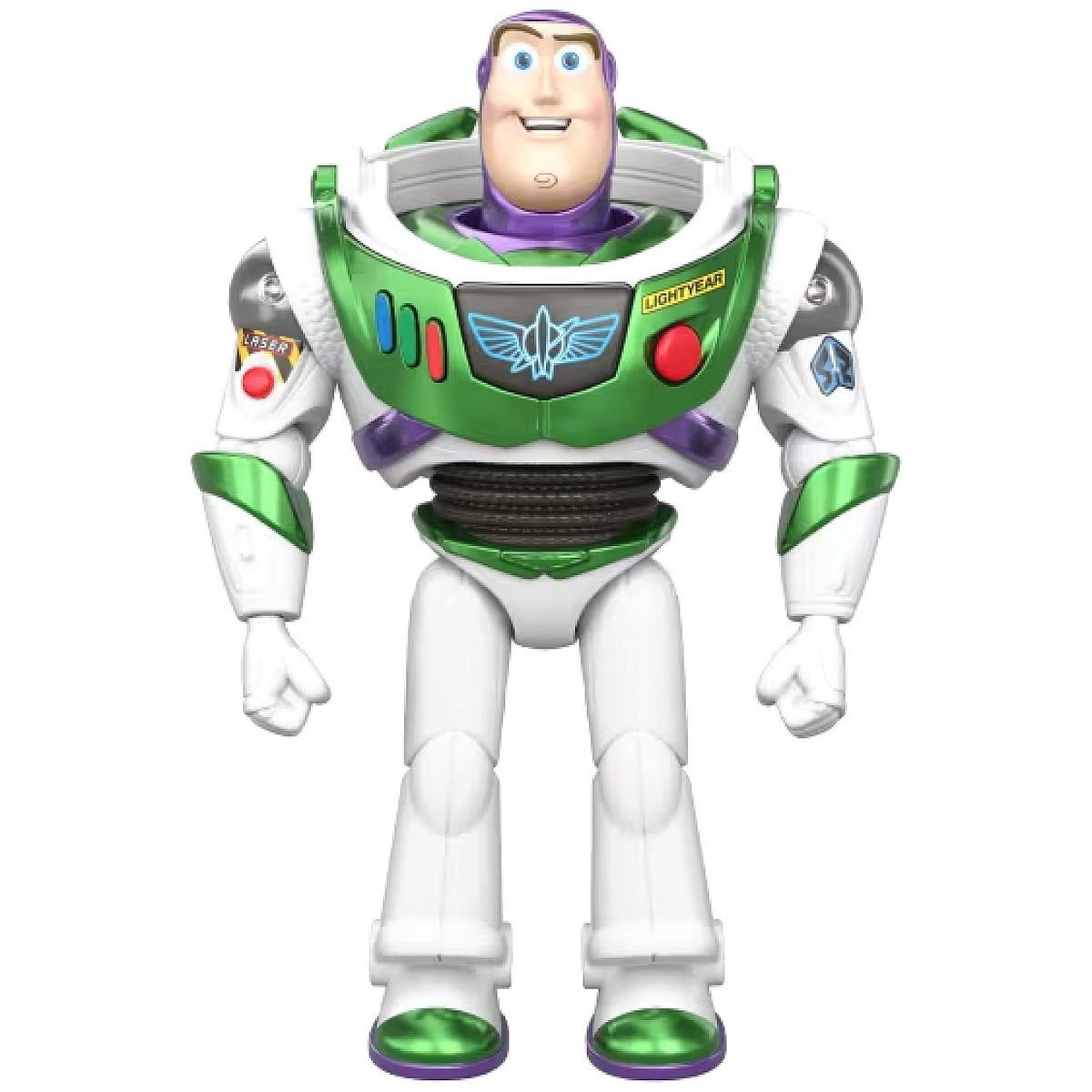 Disney Pixar - Toy Story 5 Interactables Hi-Tech Edition Buzz Lightyear 7-inch Action Figure - Mattel
