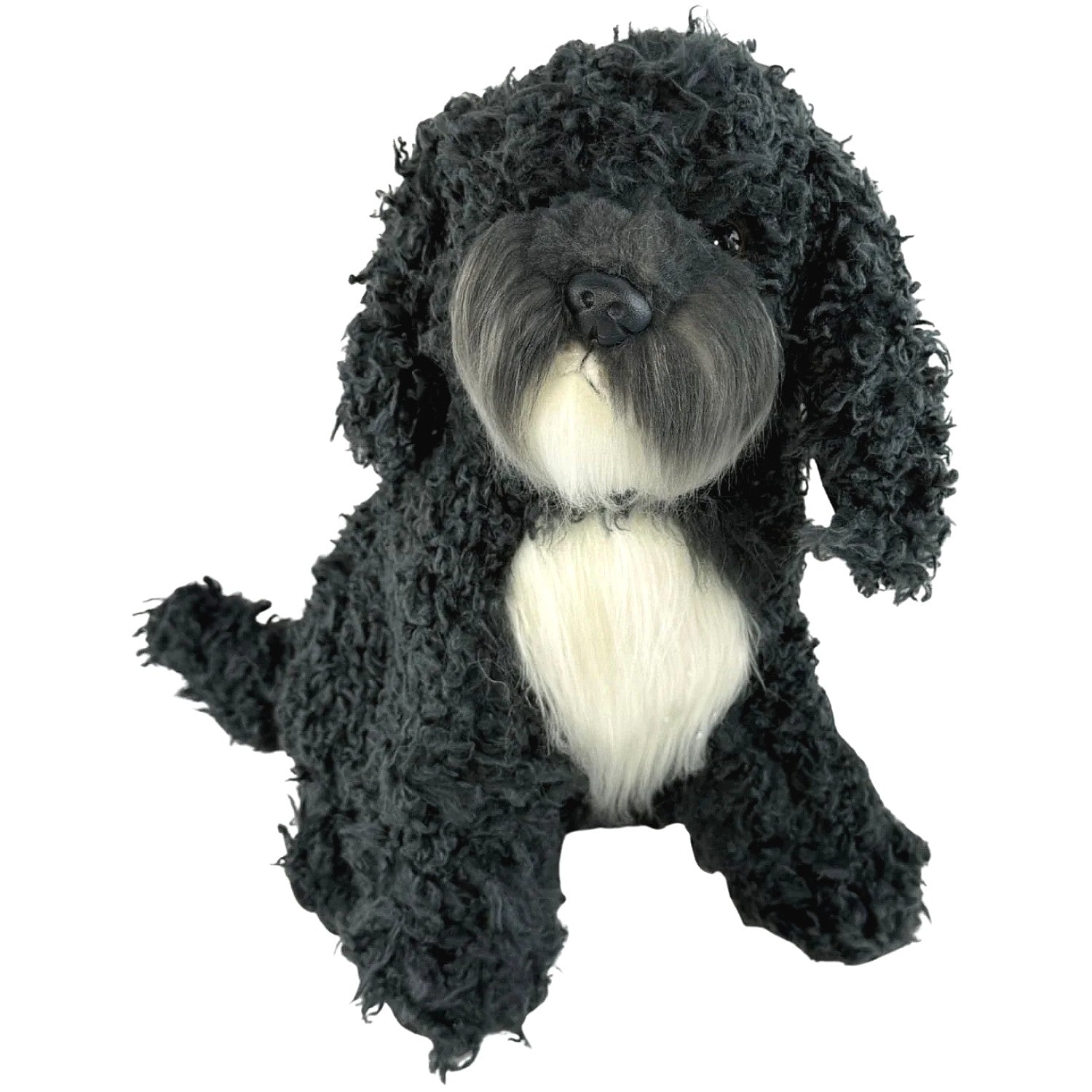 Bocchetta - Bonnie Black Oodle Sitting Soft Plush 30cm