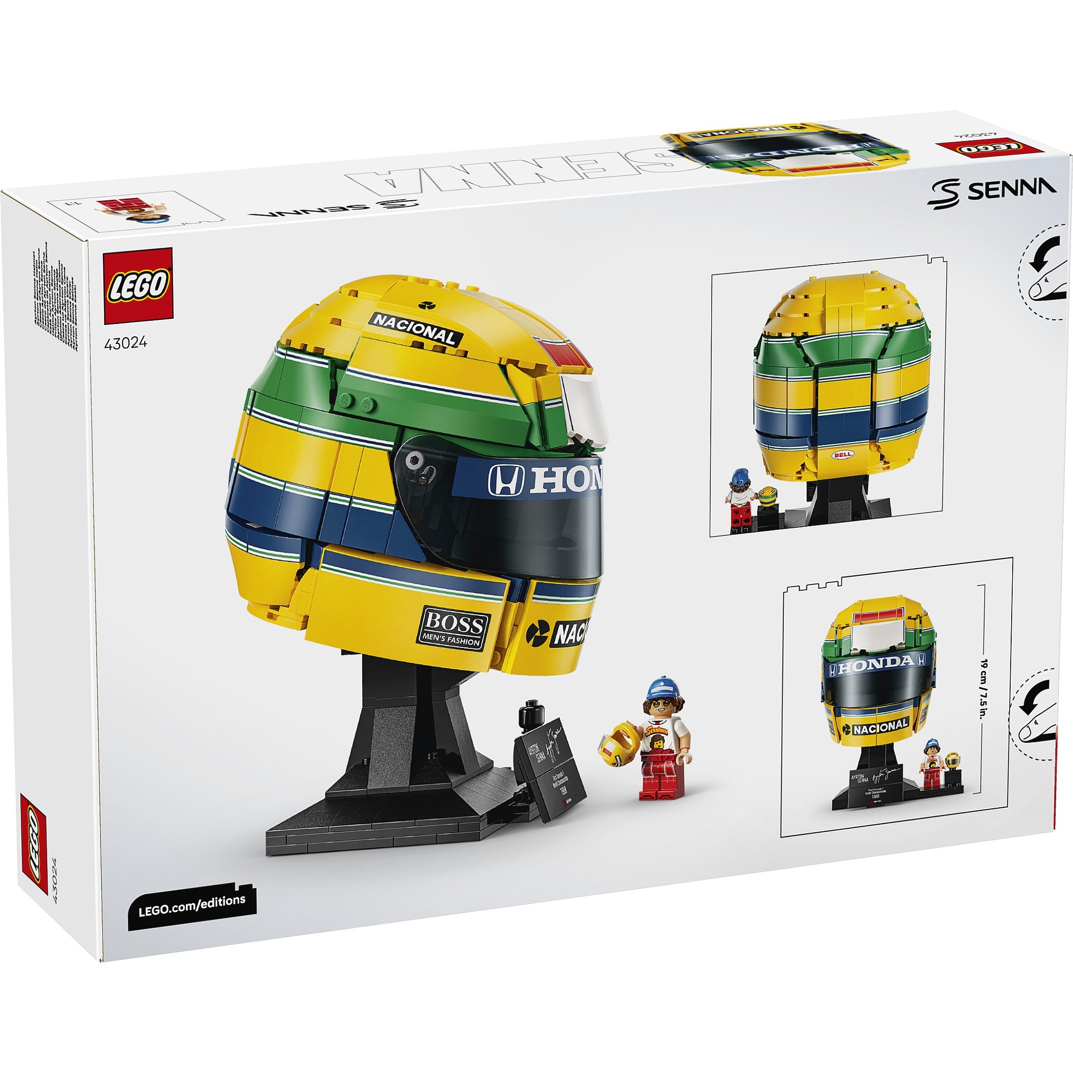 LEGO 43024 Ayrton Senna Helmet - Editions