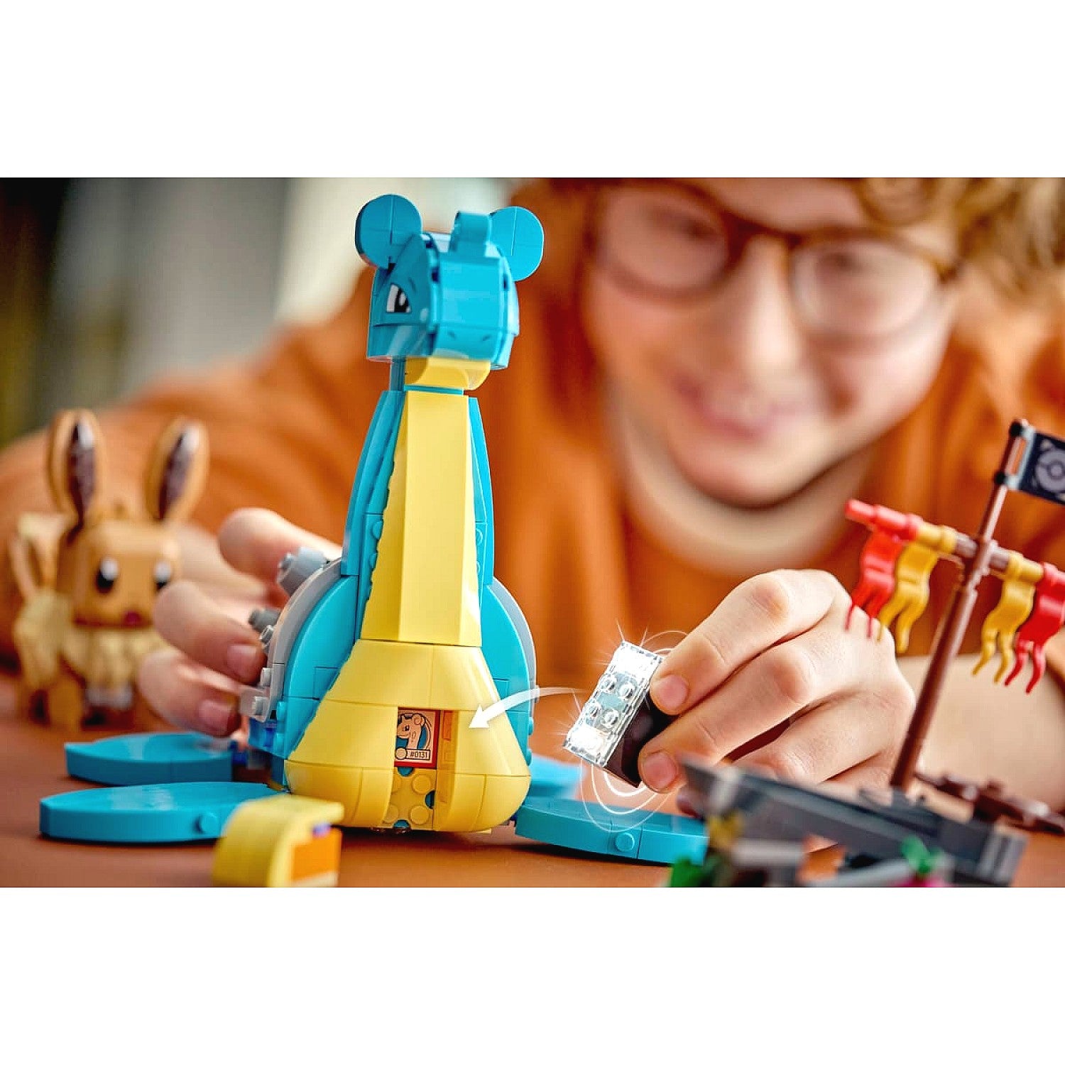LEGO® 72162 SMART Play™ Eevee and Lapras's Treasure Hunt - Pokémon™