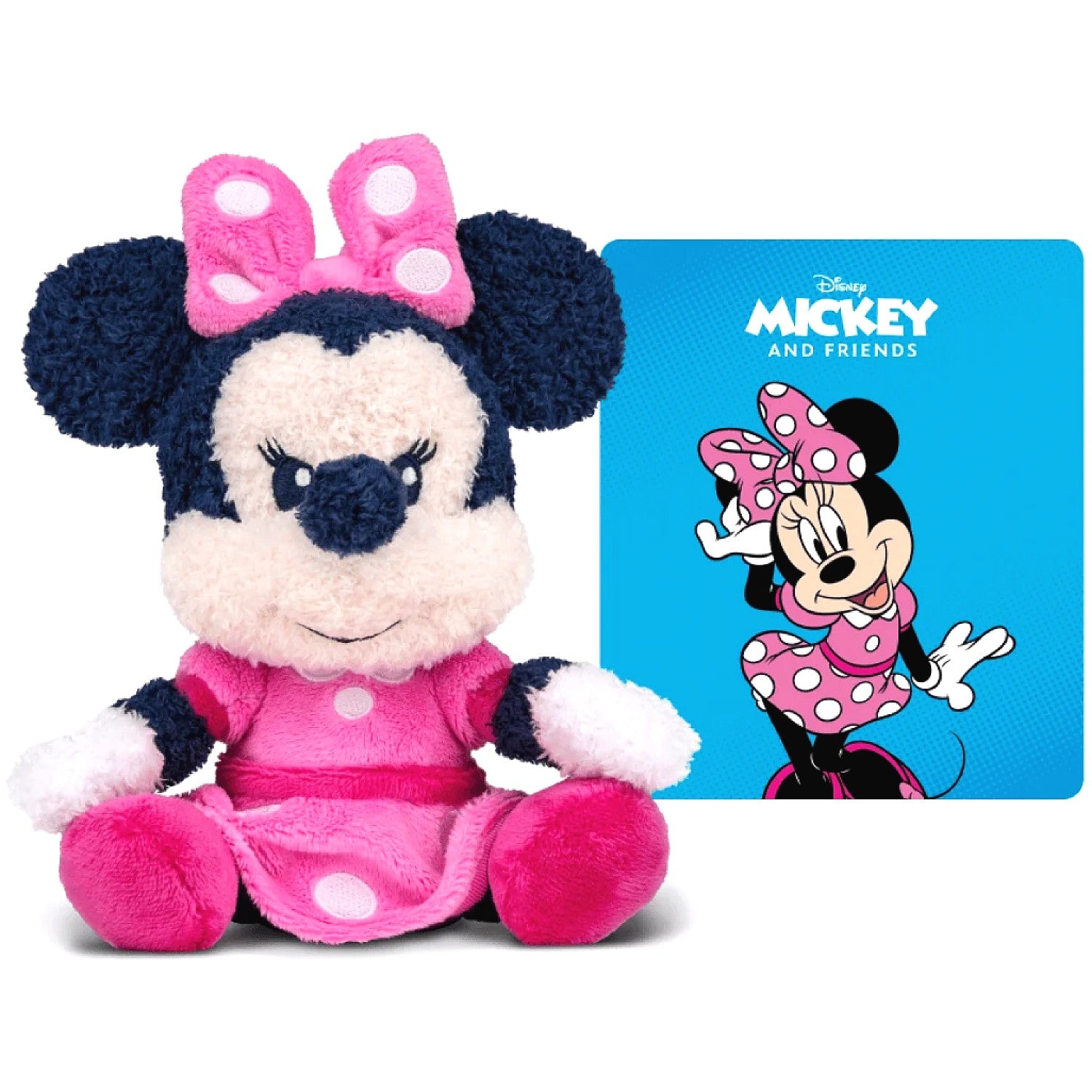 Tonies - Cuddle Tonie: Disney Minnie Mouse Tonie Audio Character Plush (Toniebox not Included)
