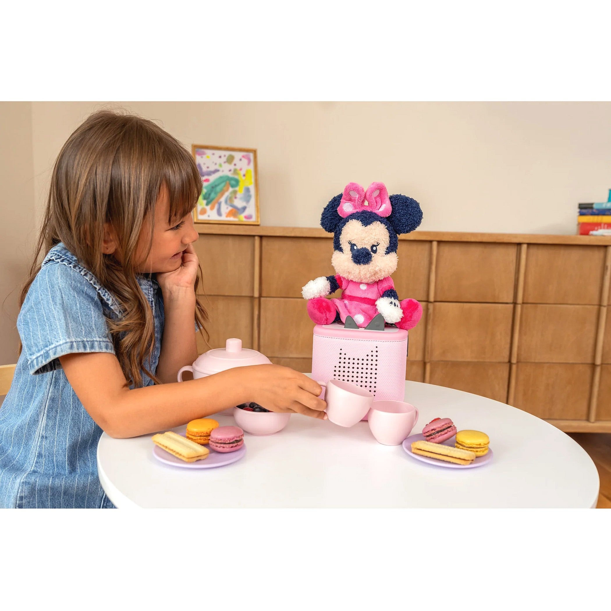 Tonies - Cuddle Tonie: Disney Minnie Mouse Tonie Audio Character Plush (Toniebox not Included)