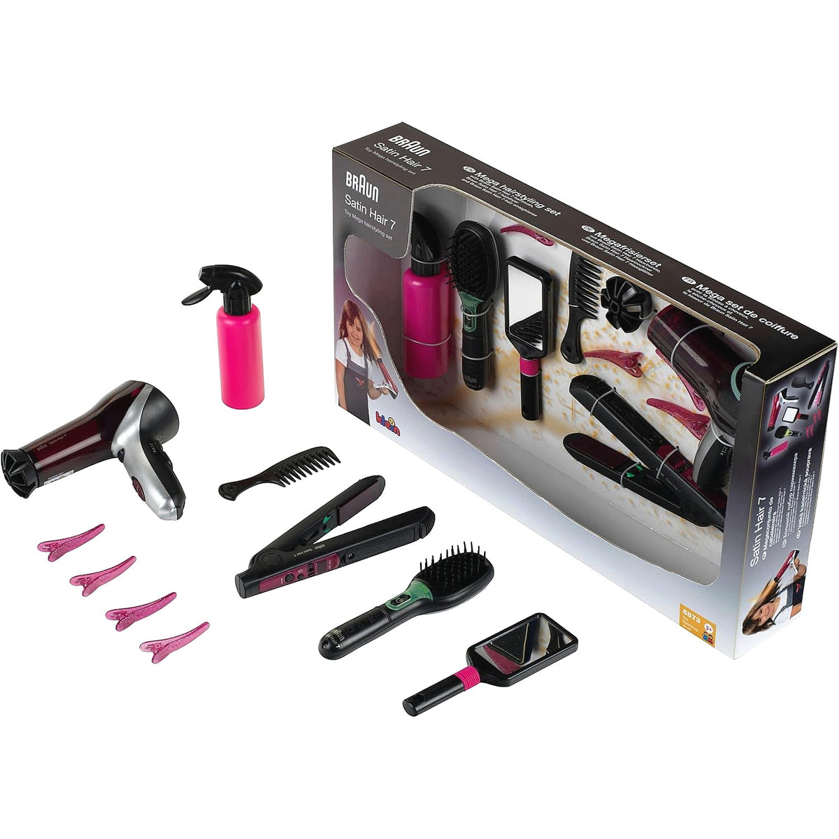 Braun - Satin Hair 7 Toy Mega Hairstyling Set