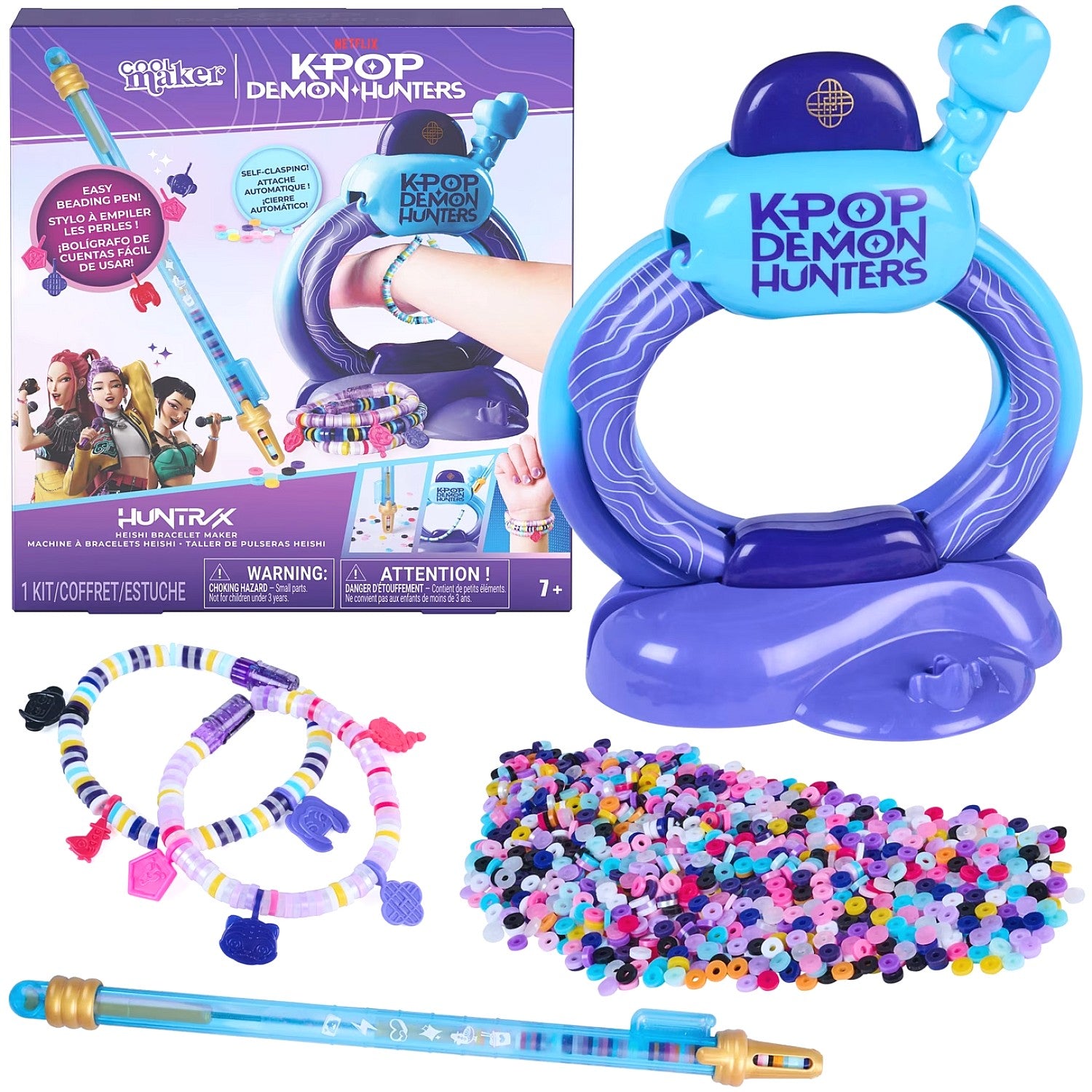 Cool Maker - KPop Demon Hunters HUNTR/X Heishi Bracelet Maker