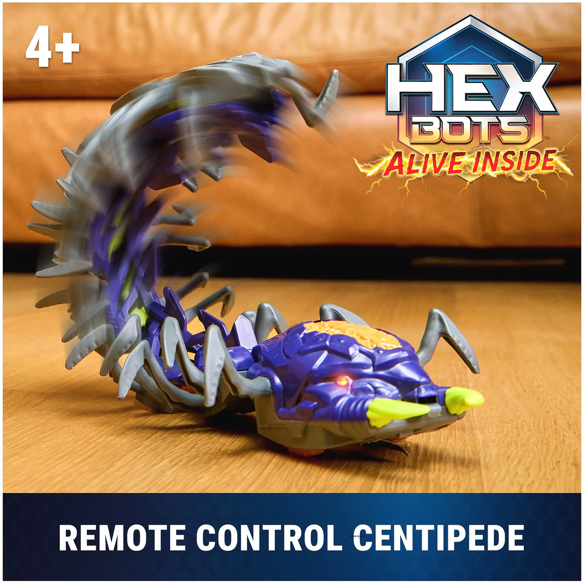 Hex Bots - Alive Inside Remote Control Explodapede - Spin Master