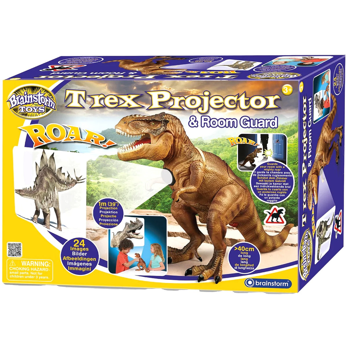 Brainstorm Toys - T Rex Projector & Room Guard