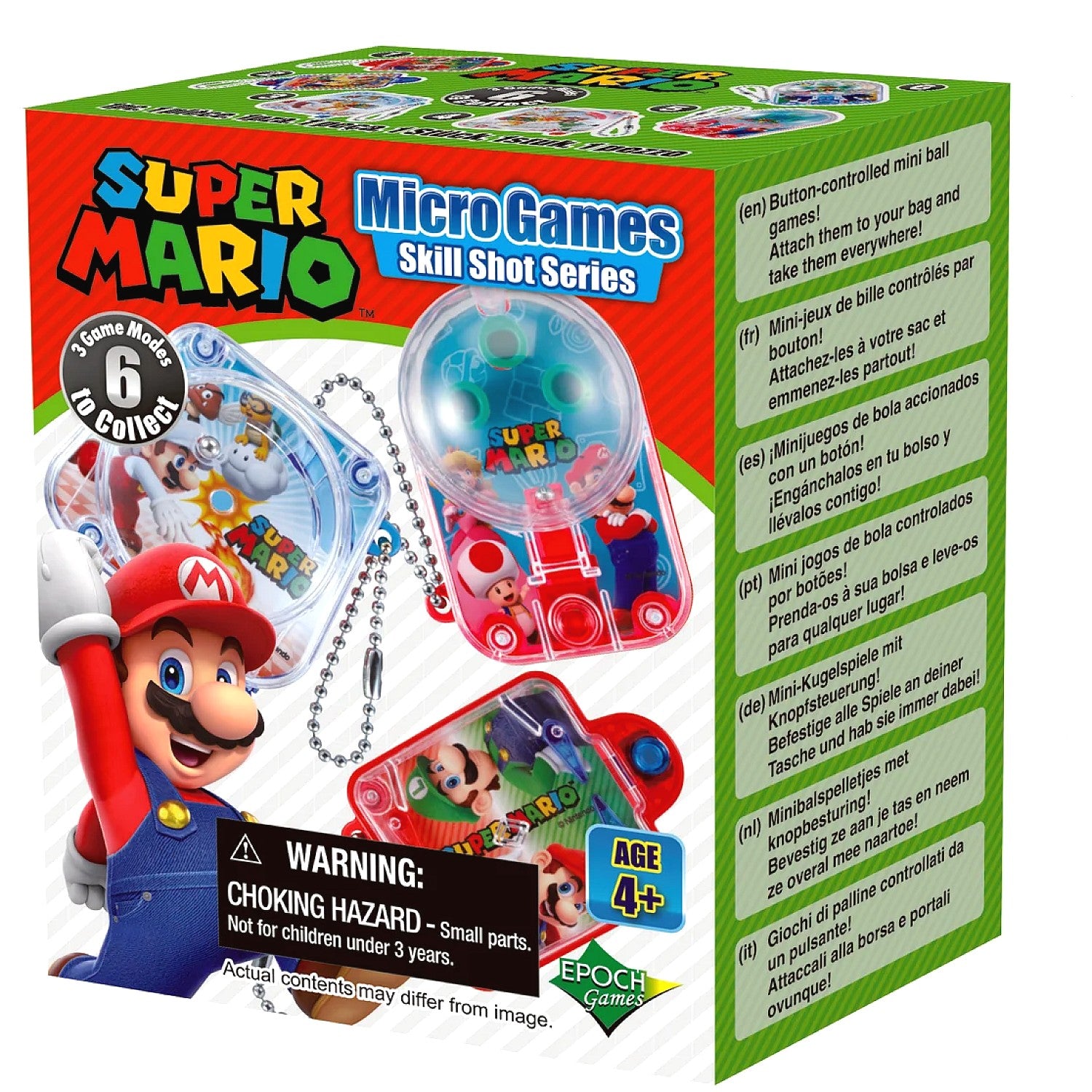 Epoch Games - Super Mario Micro Games Skill Shot Series Blind Box