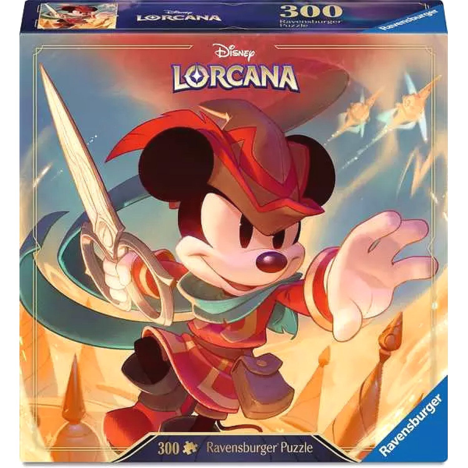 Ravensburger - Disney Lorcana TCG Mickey Mouse Brave Little Tailor Jigsaw Puzzle 300 Pieces