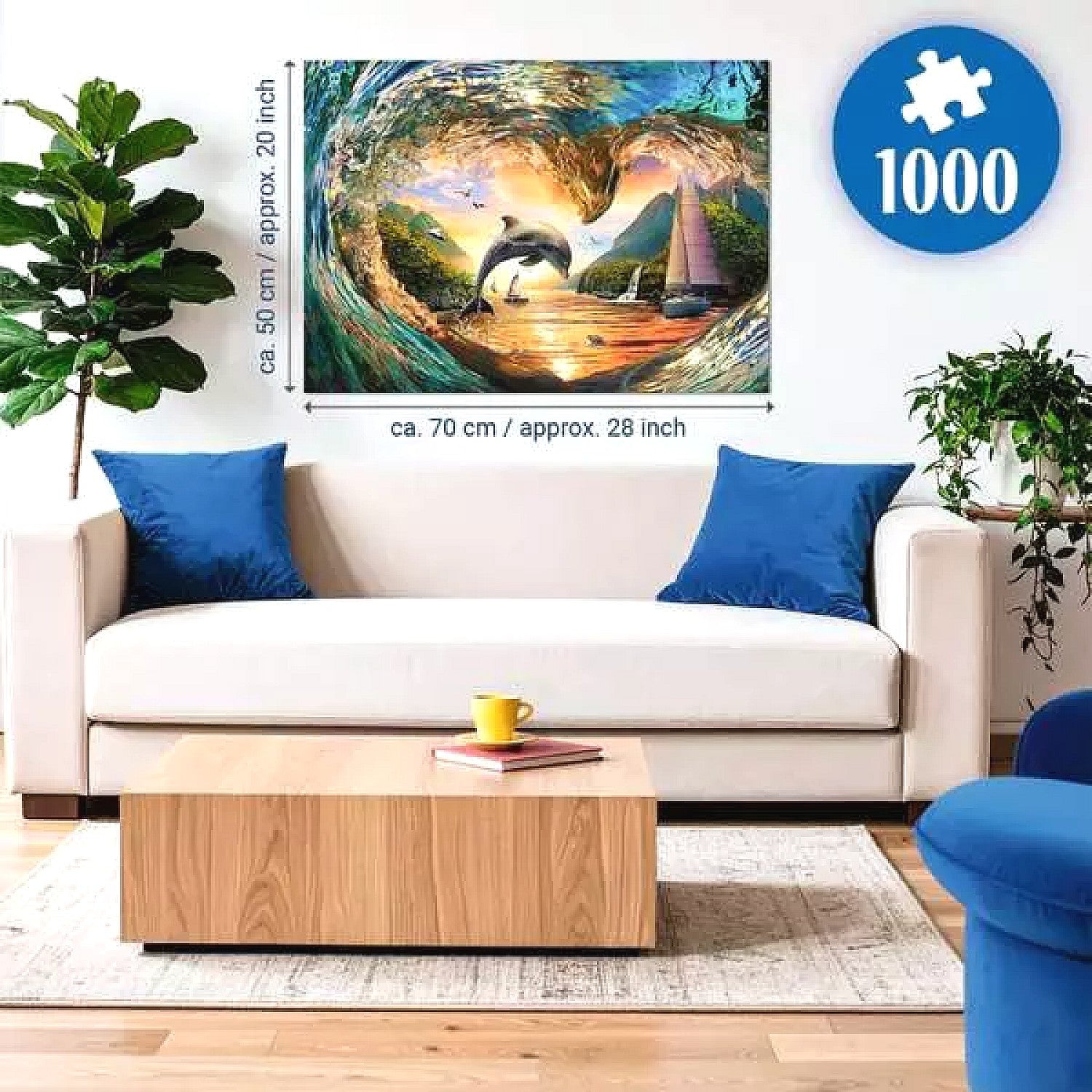 Ravensburger - Sunset Splash Jigsaw Puzzle 1000 Pieces