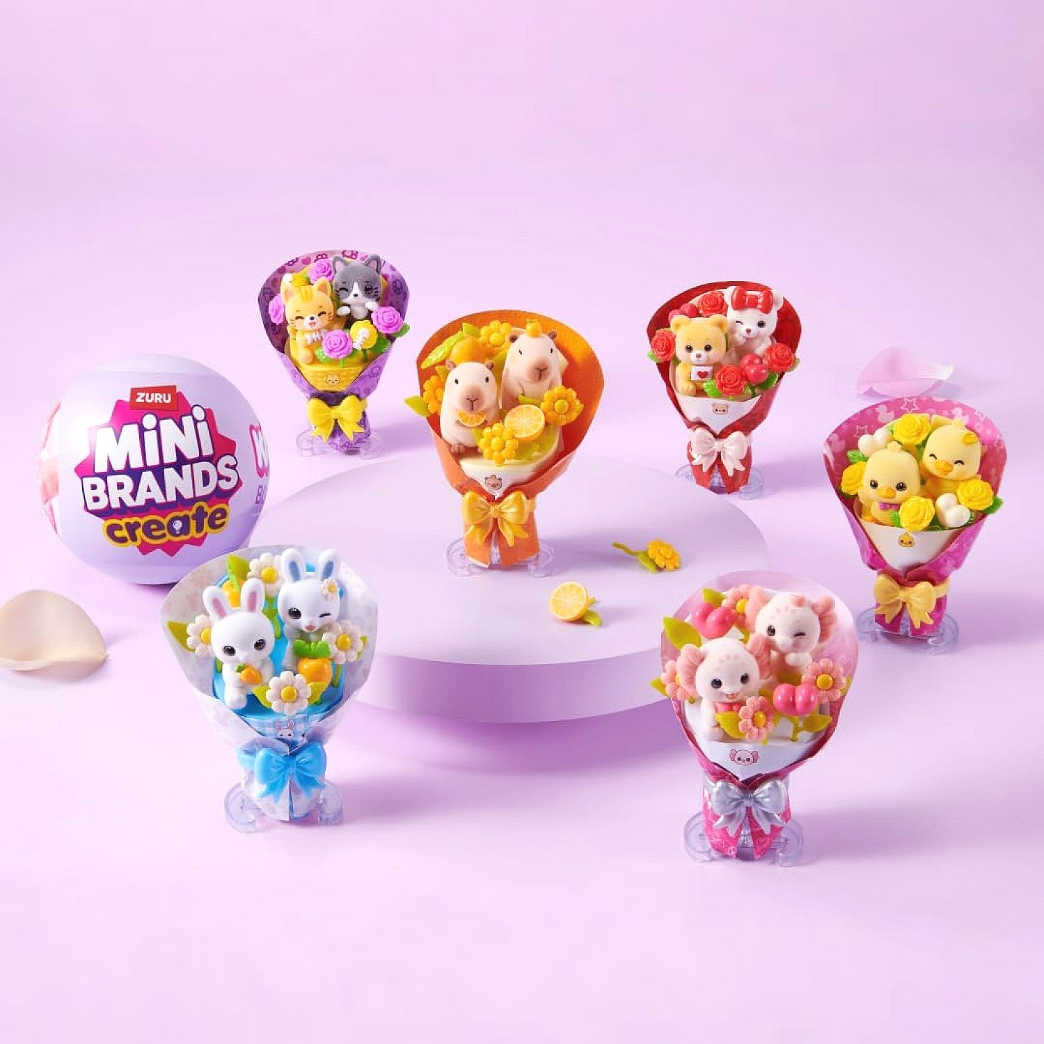 ZURU - Mini Brands Create Kawaii Bouquet Series 1 Blind Capsule