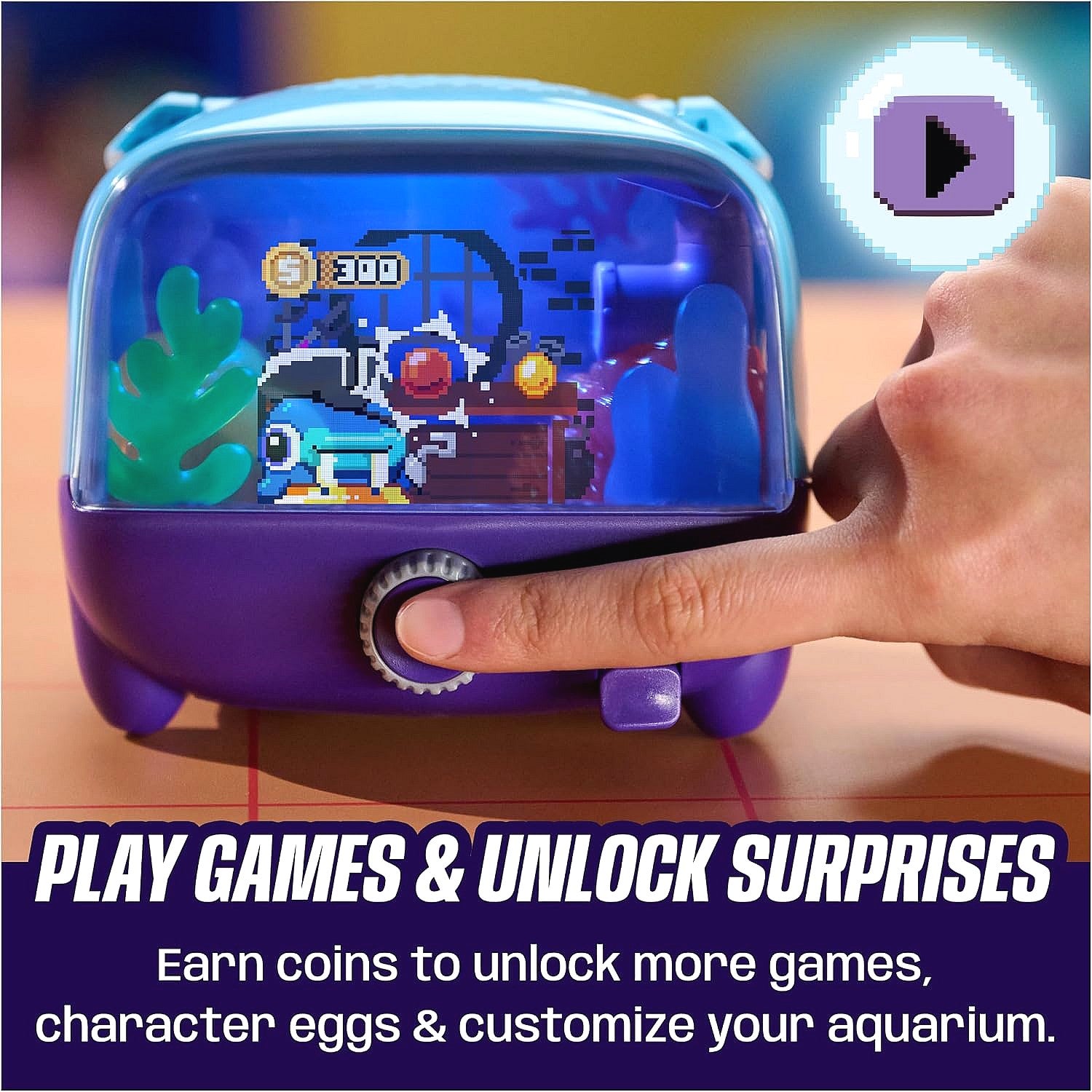 Bitzee - Aquarium Interactive Digital Pet Tank - Spin Master