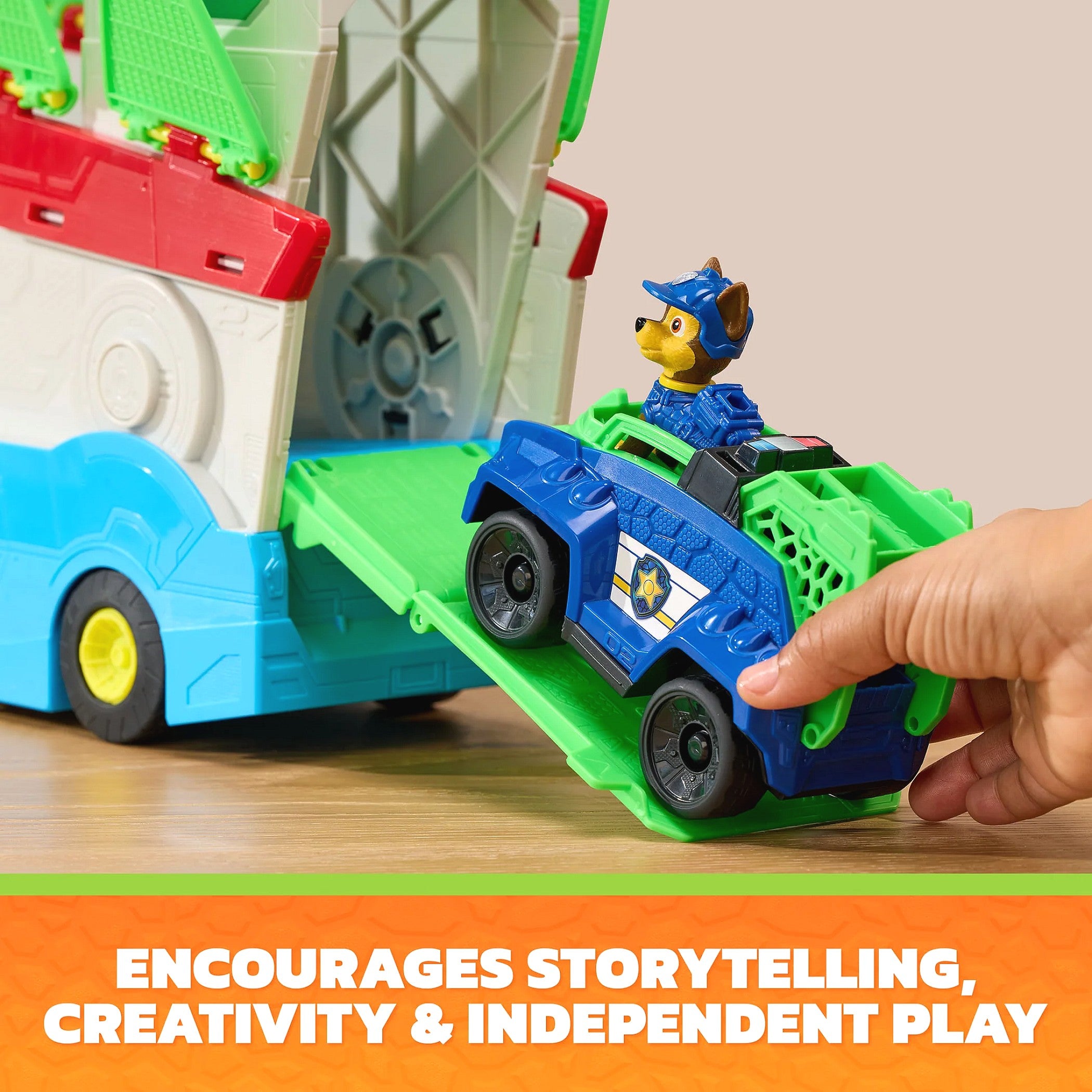 Paw Patrol - The Dino Movie Dino Mobile Headquarters Playset - Spin Master