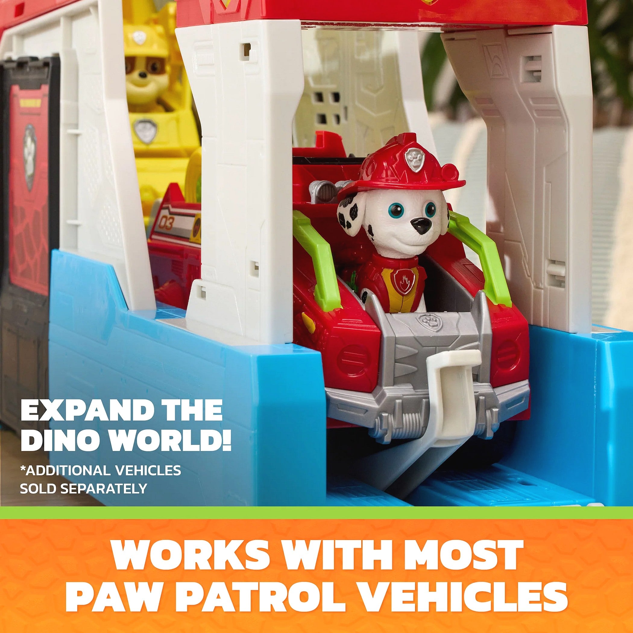 Paw Patrol - The Dino Movie Dino Mobile Headquarters Playset - Spin Master