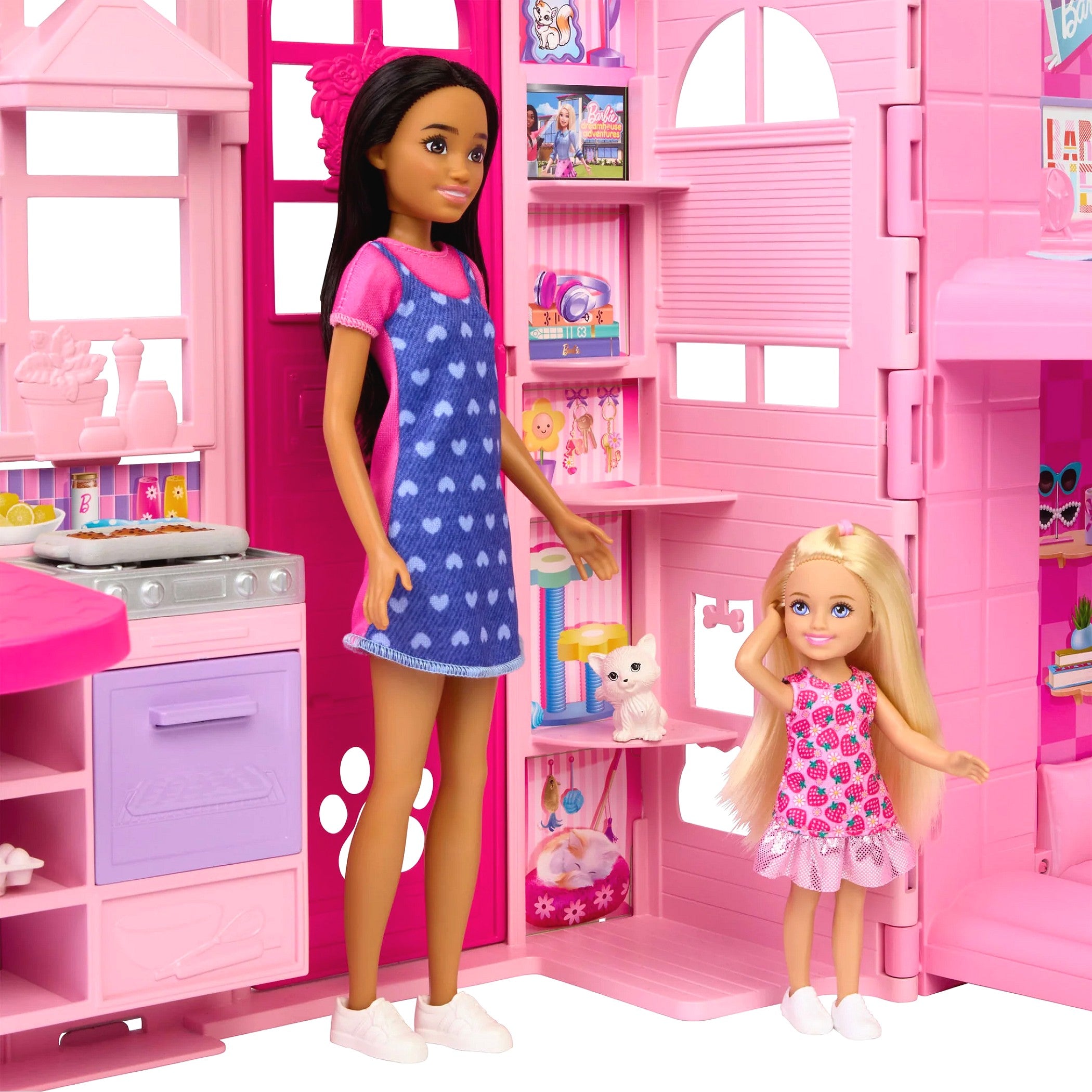 Barbie - Weekend Escape House Dollhouse Playset Dolls Not Included - Mattel