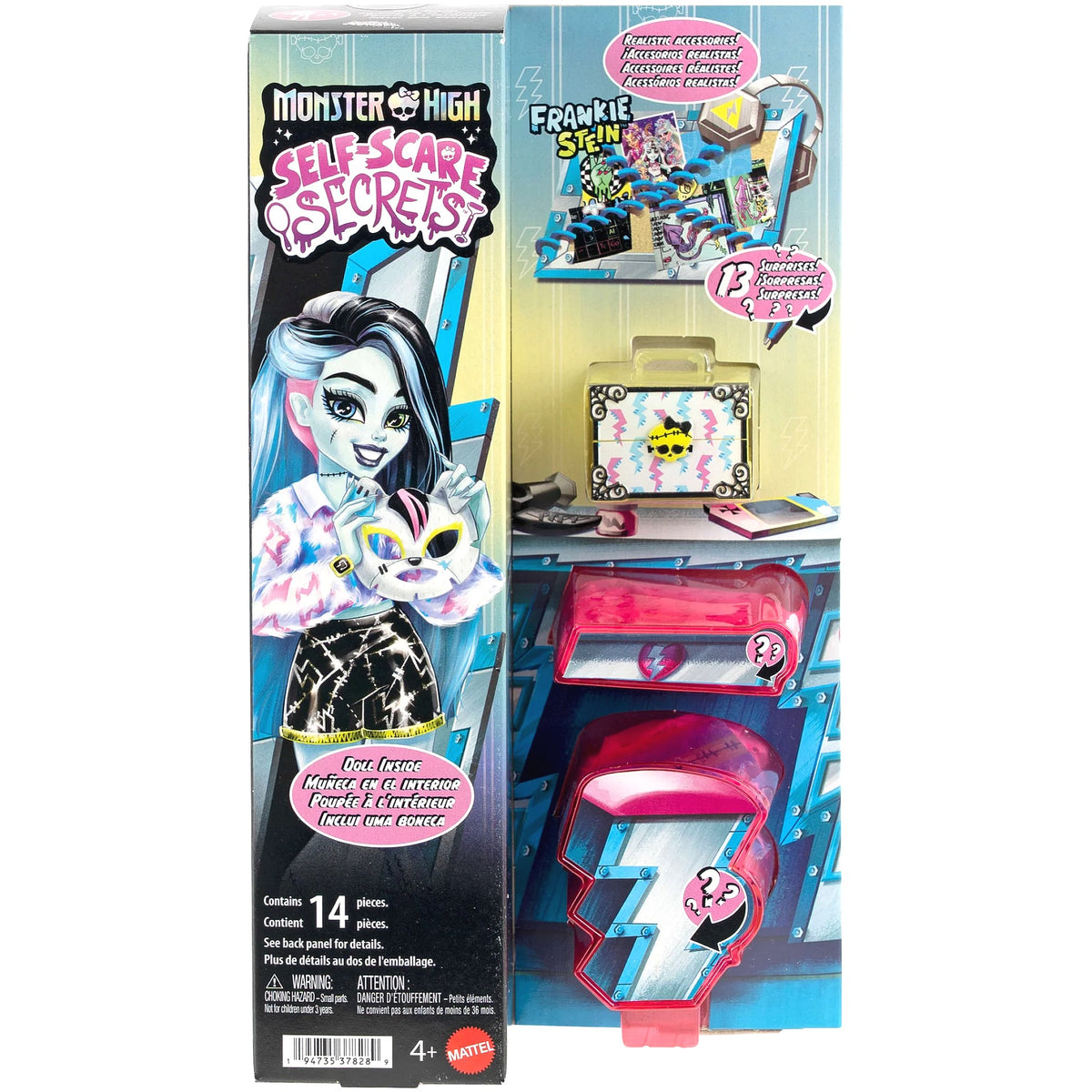 Monster High - Self-Scare Secrets Frankie Stein Fashion Doll - Mattel