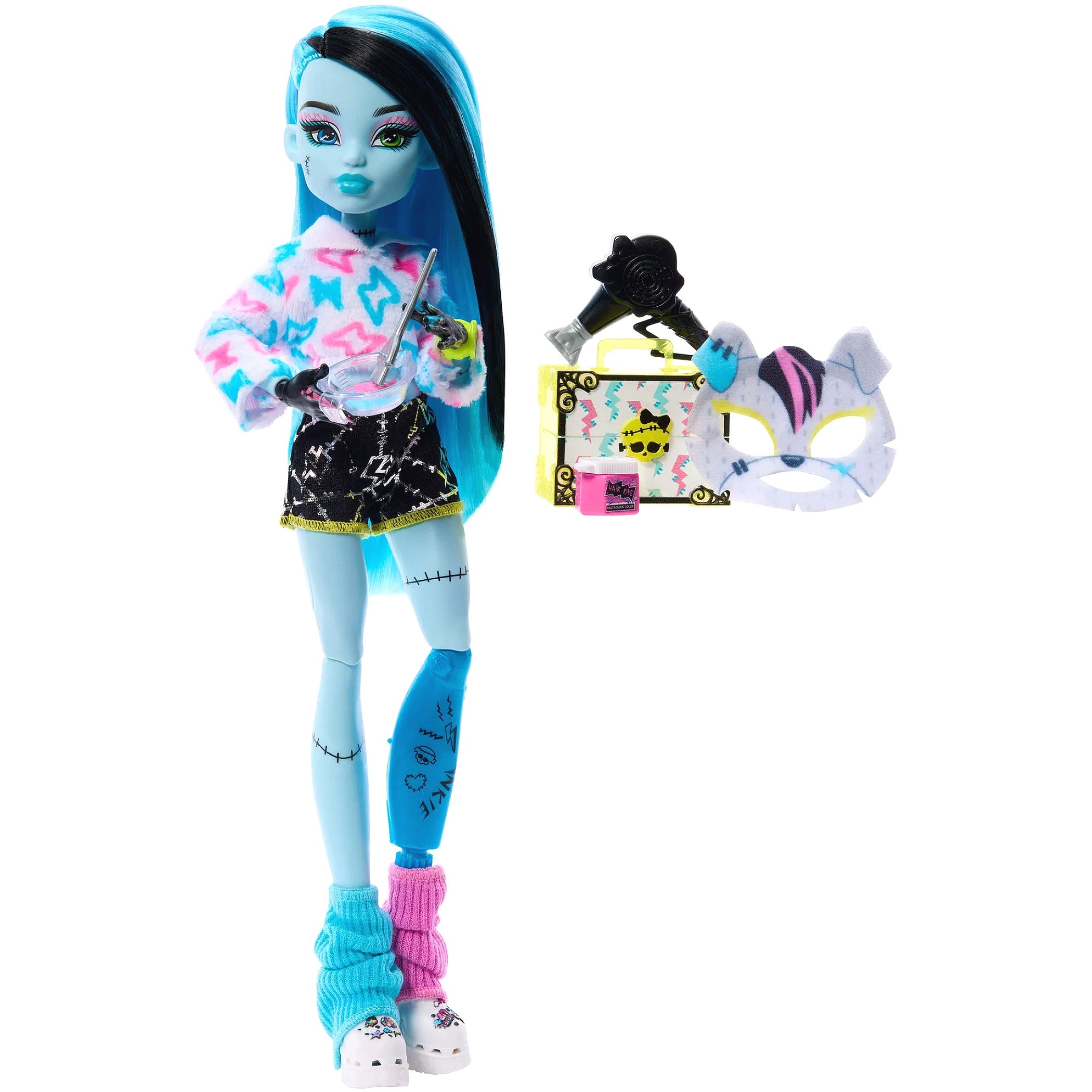 Monster High - Self-Scare Secrets Frankie Stein Fashion Doll - Mattel