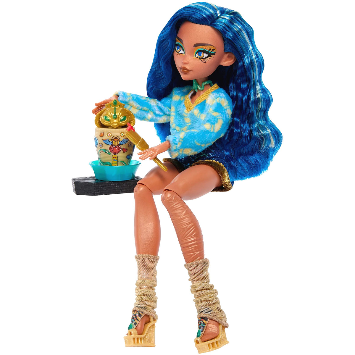 Monster High - Self-Scare Secrets Cleo De Nile Fashion Doll - Mattel