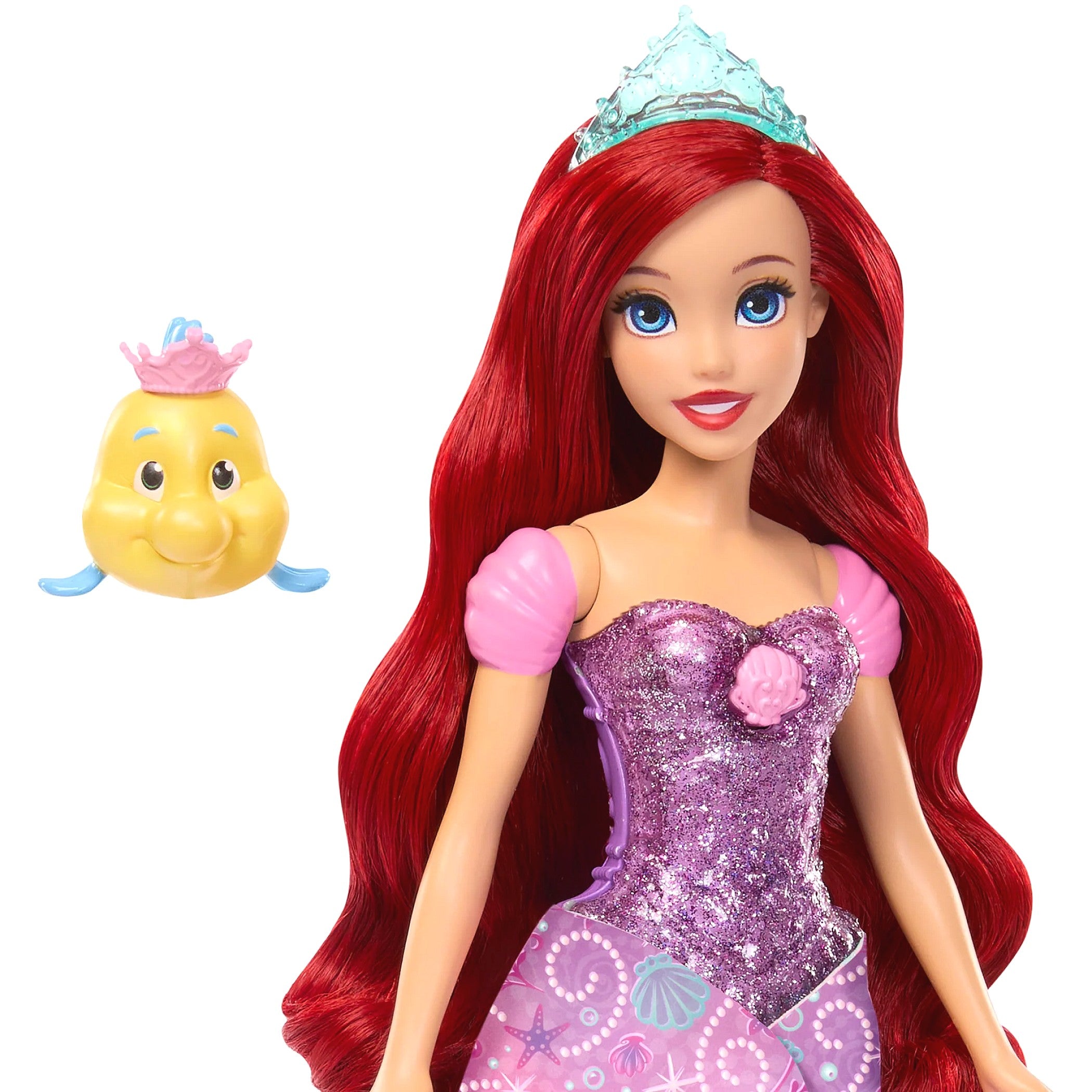 Disney - Princess Ariel Human To Mermaid Transforming Fashion Doll - Mattel
