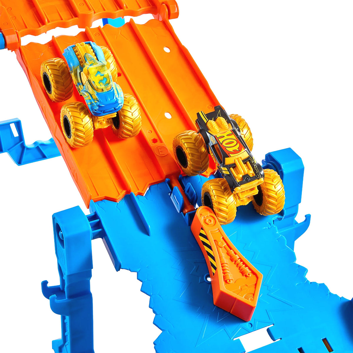 Hot Wheels - Monster Trucks Dual Terrain Raceway Playset - Mattel