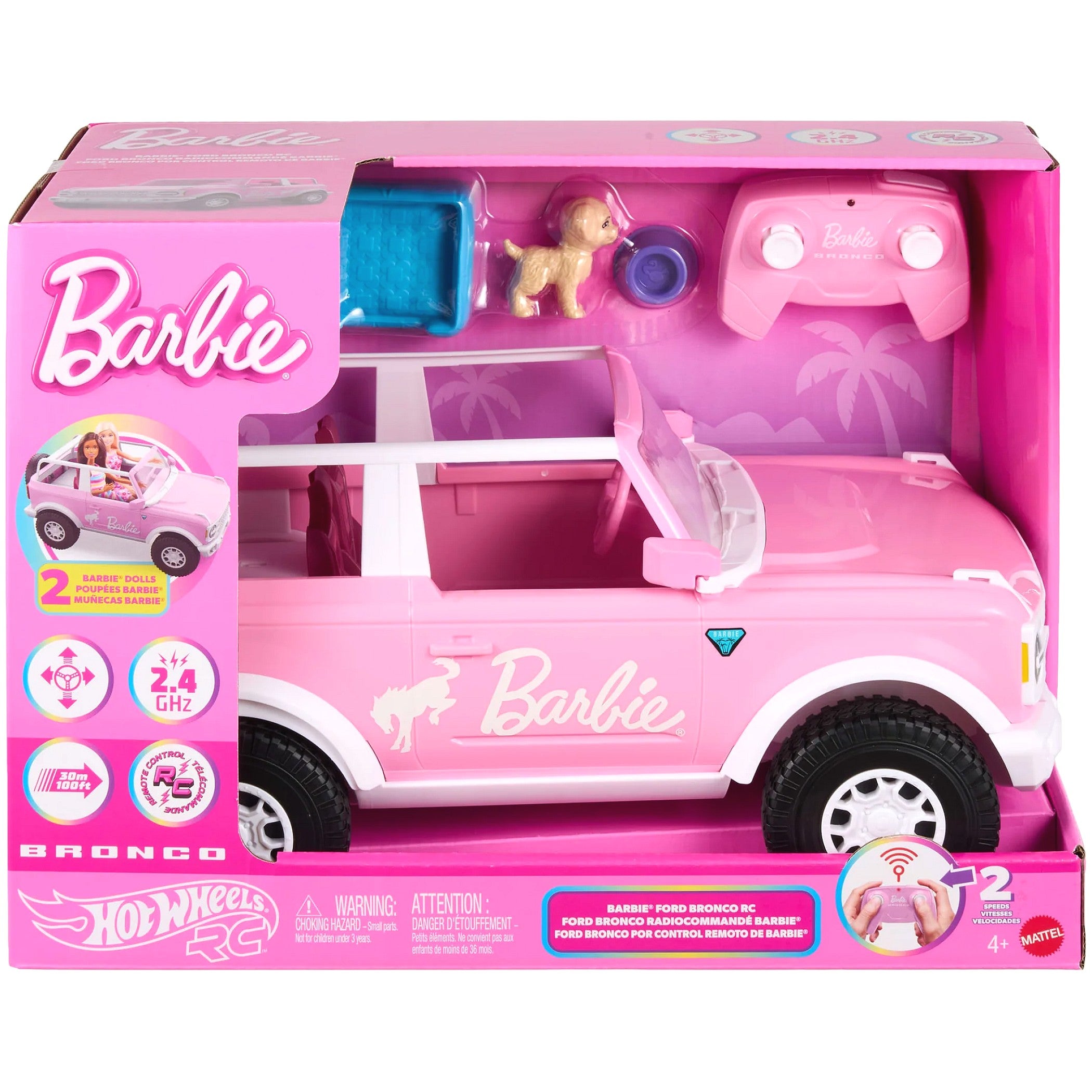 Hot Wheels - RC Barbie Ford Bronco - Mattel