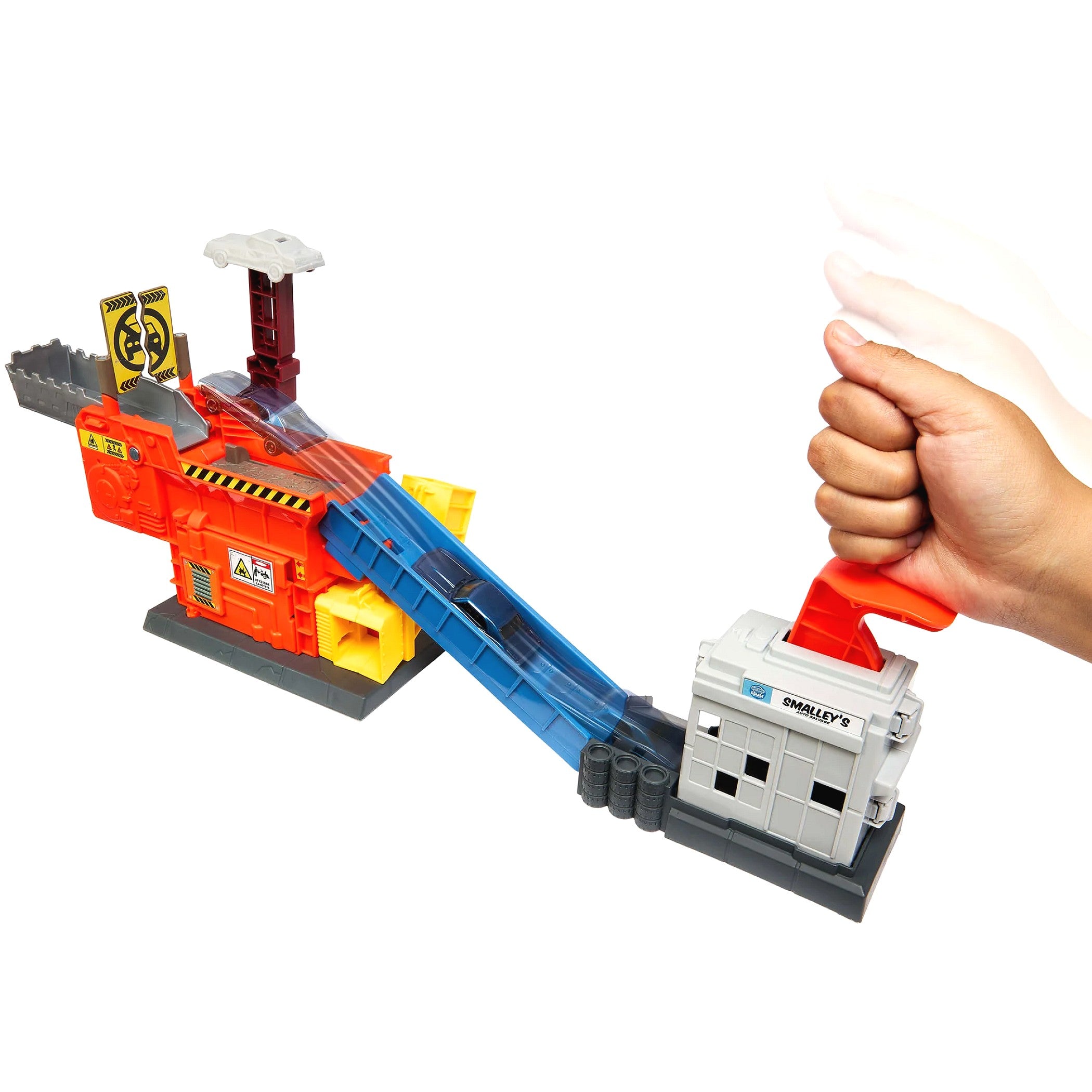 Matchbox - The Movie Smalley's Launch & Crush Playset - Mattel