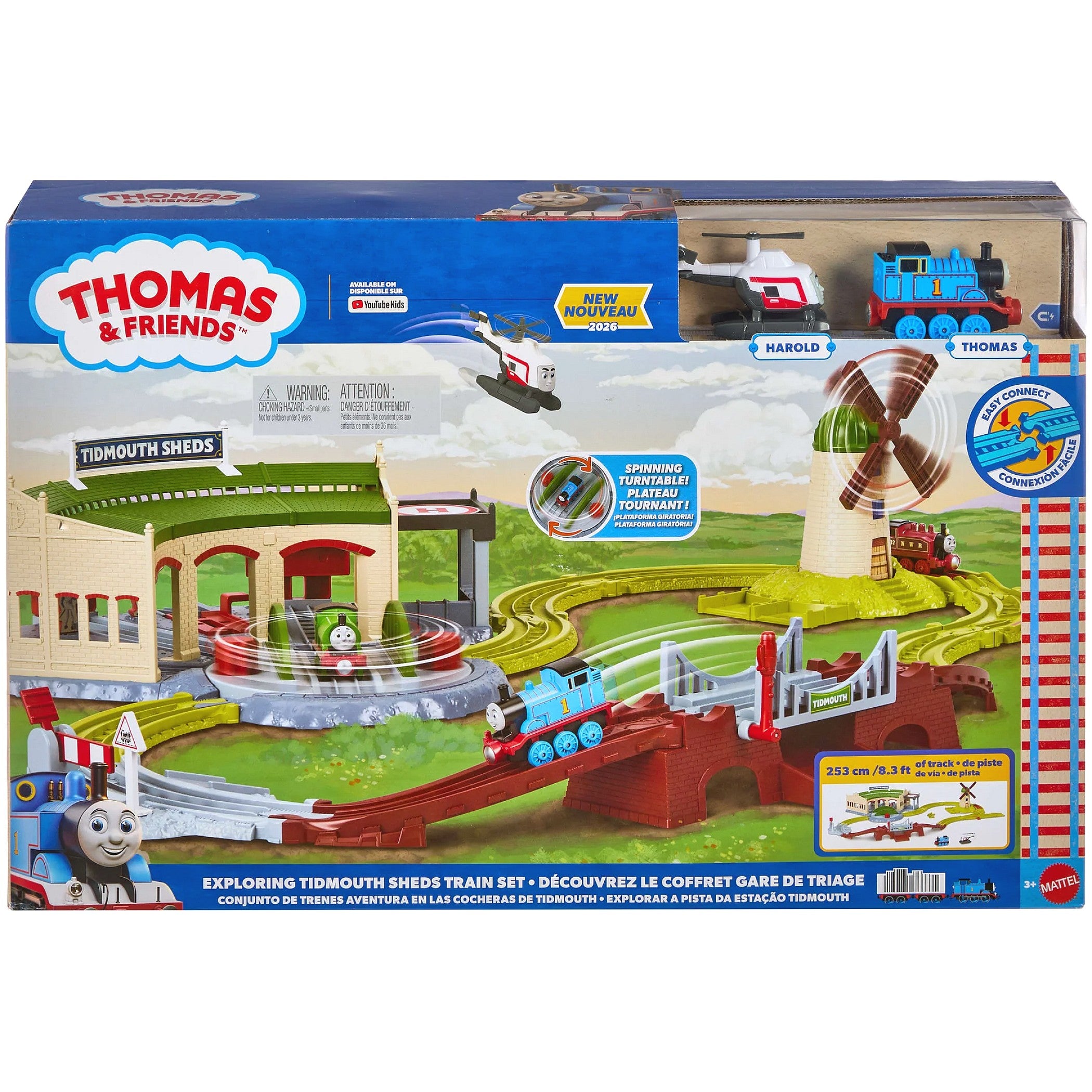 Thomas & Friends - Exploring Tidemouth Sheds Train Set - Mattel