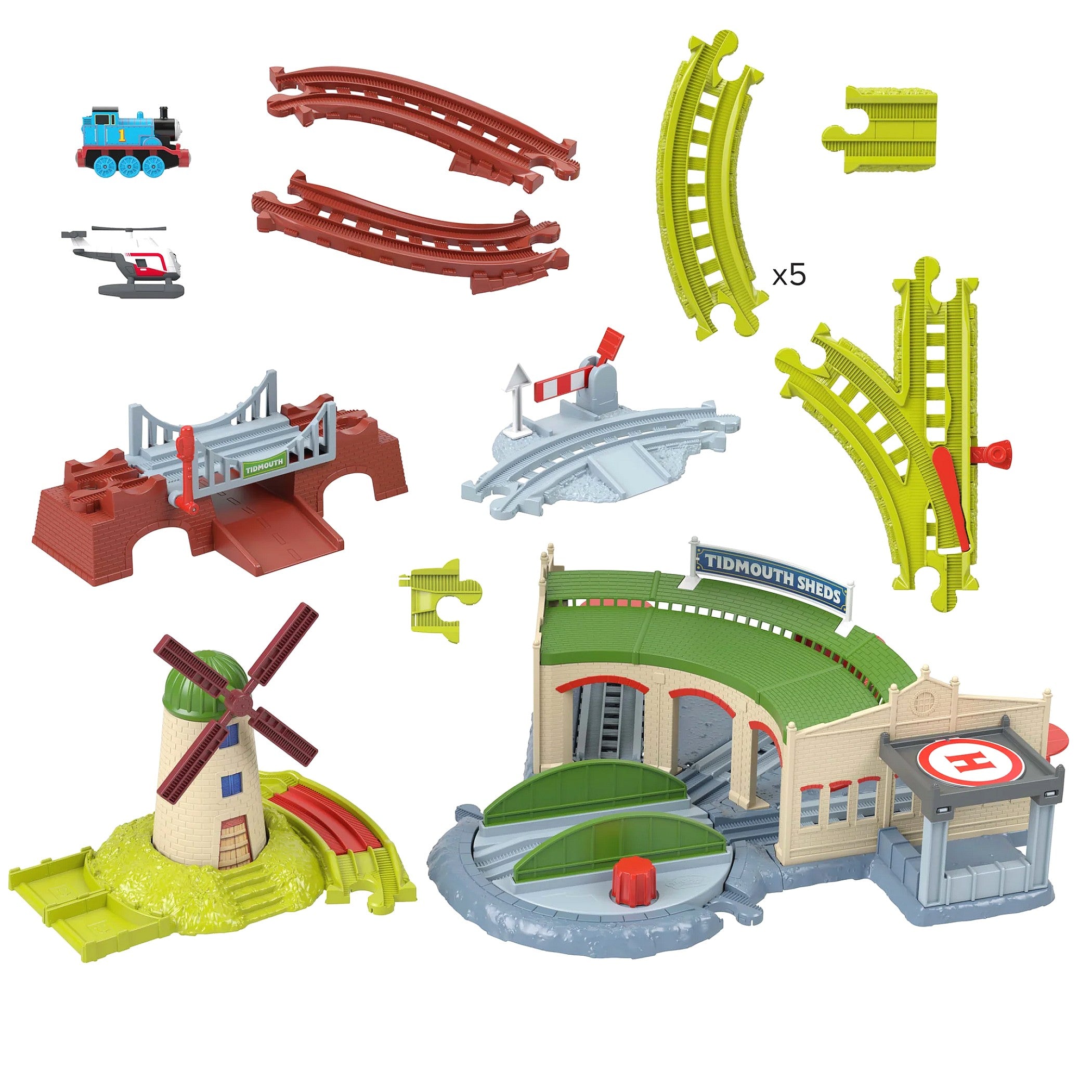 Thomas & Friends - Exploring Tidemouth Sheds Train Set - Mattel