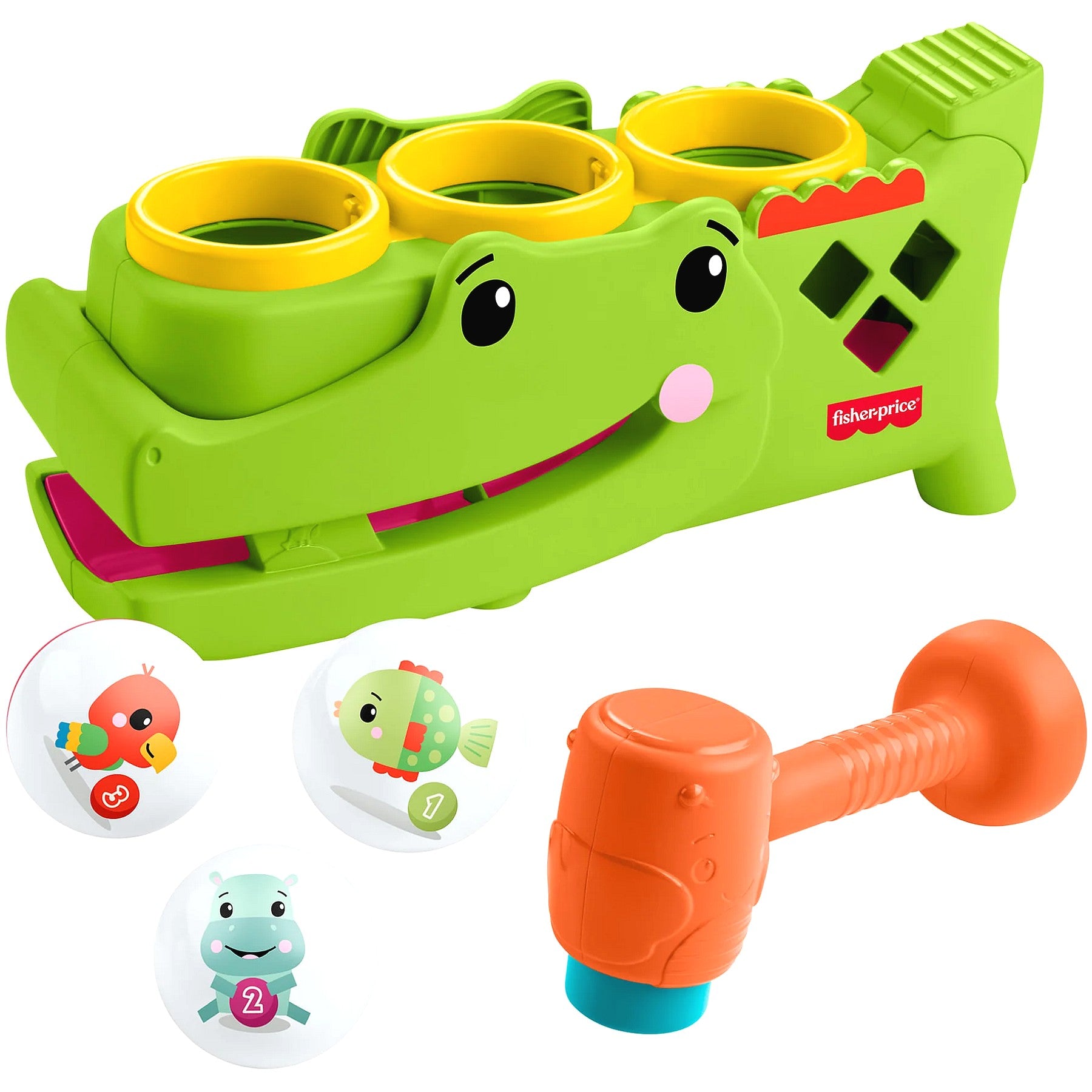 Fisher-Price - Sit & Tap Alligator - Mattel