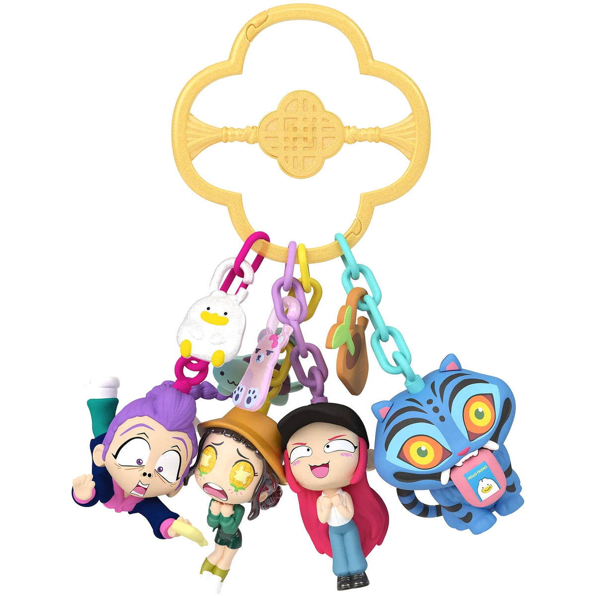 KPop Demon Hunters - Hello Friend Mini Reveal Keychain Collectible Figure Blind Bag