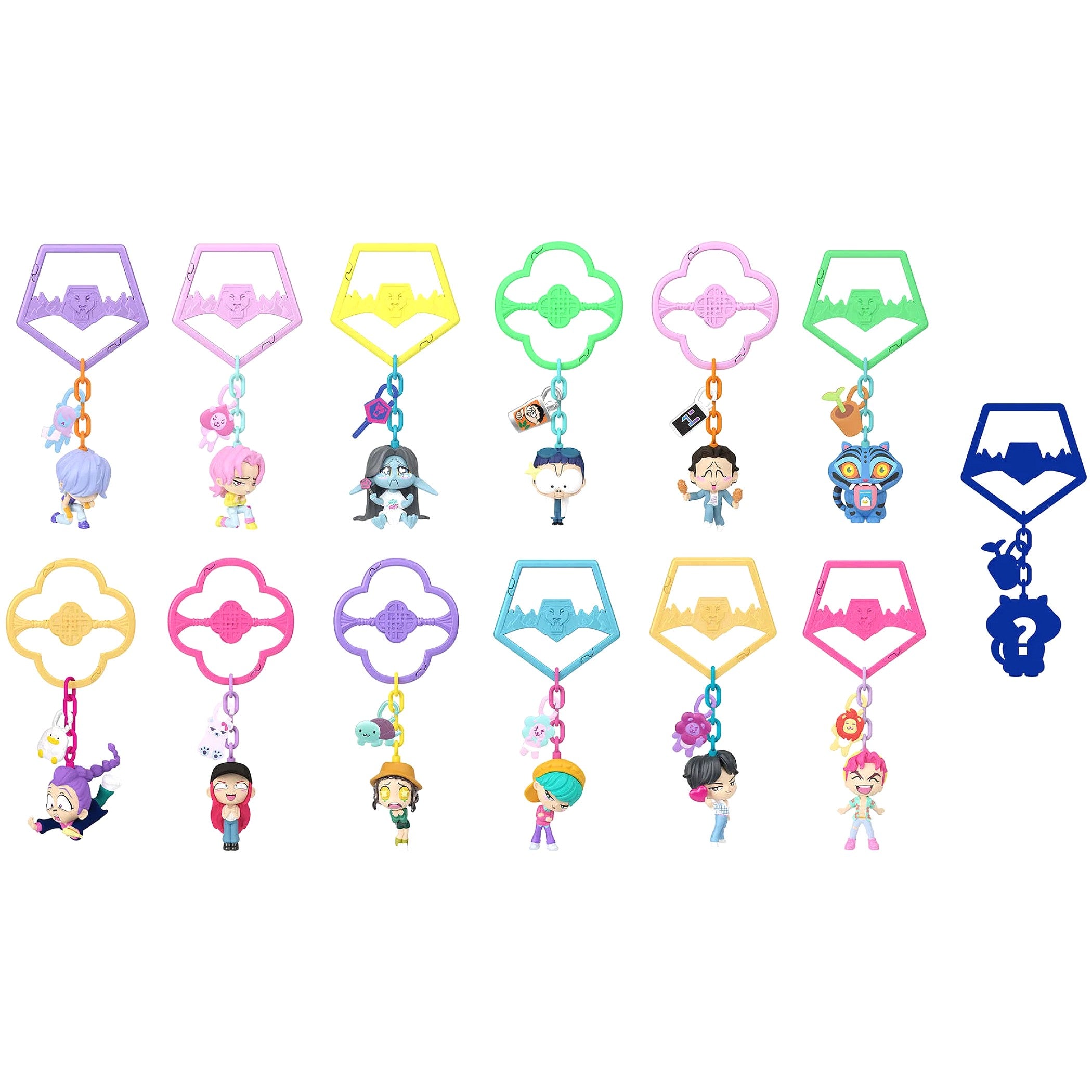 KPop Demon Hunters - Hello Friend Mini Reveal Keychain Collectible Figure Blind Bag